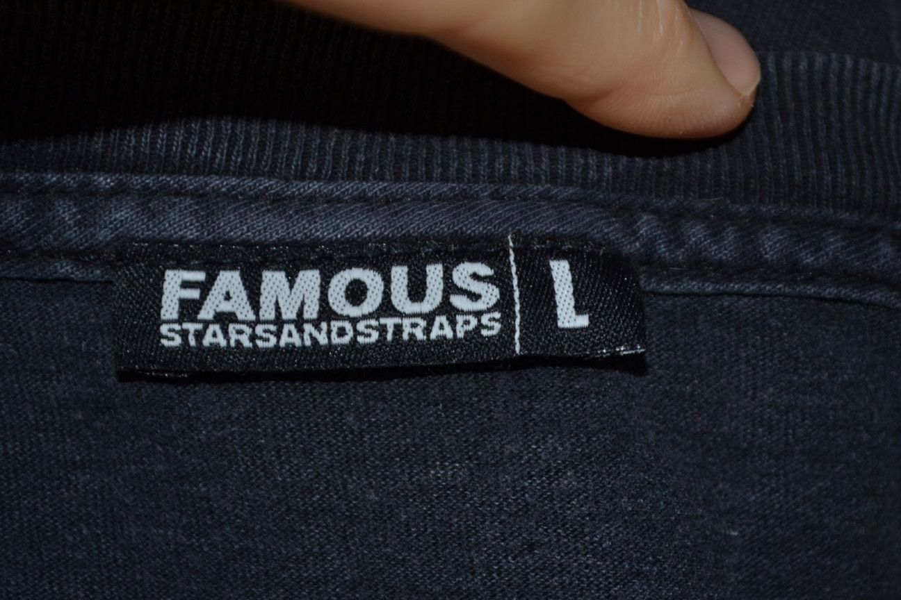 Famous Stars And Straps × Vintage Vintage 90's Famous Star and Straps Forever Graphic Tee L Size US L / EU 52-54 / 3 - 12 Thumbnail