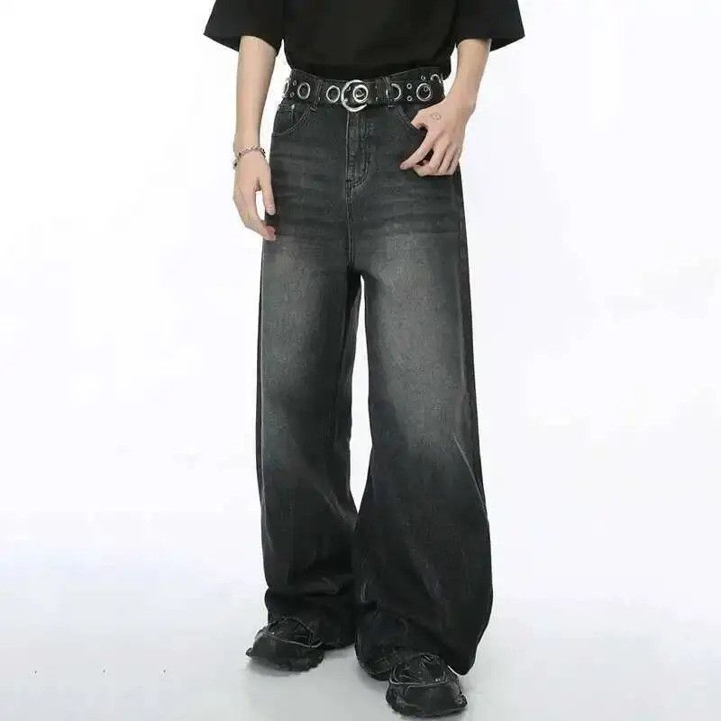 Jean Vintage Worn-Out Black Denim Jeans Size US 32 / EU 48 - 4 Thumbnail
