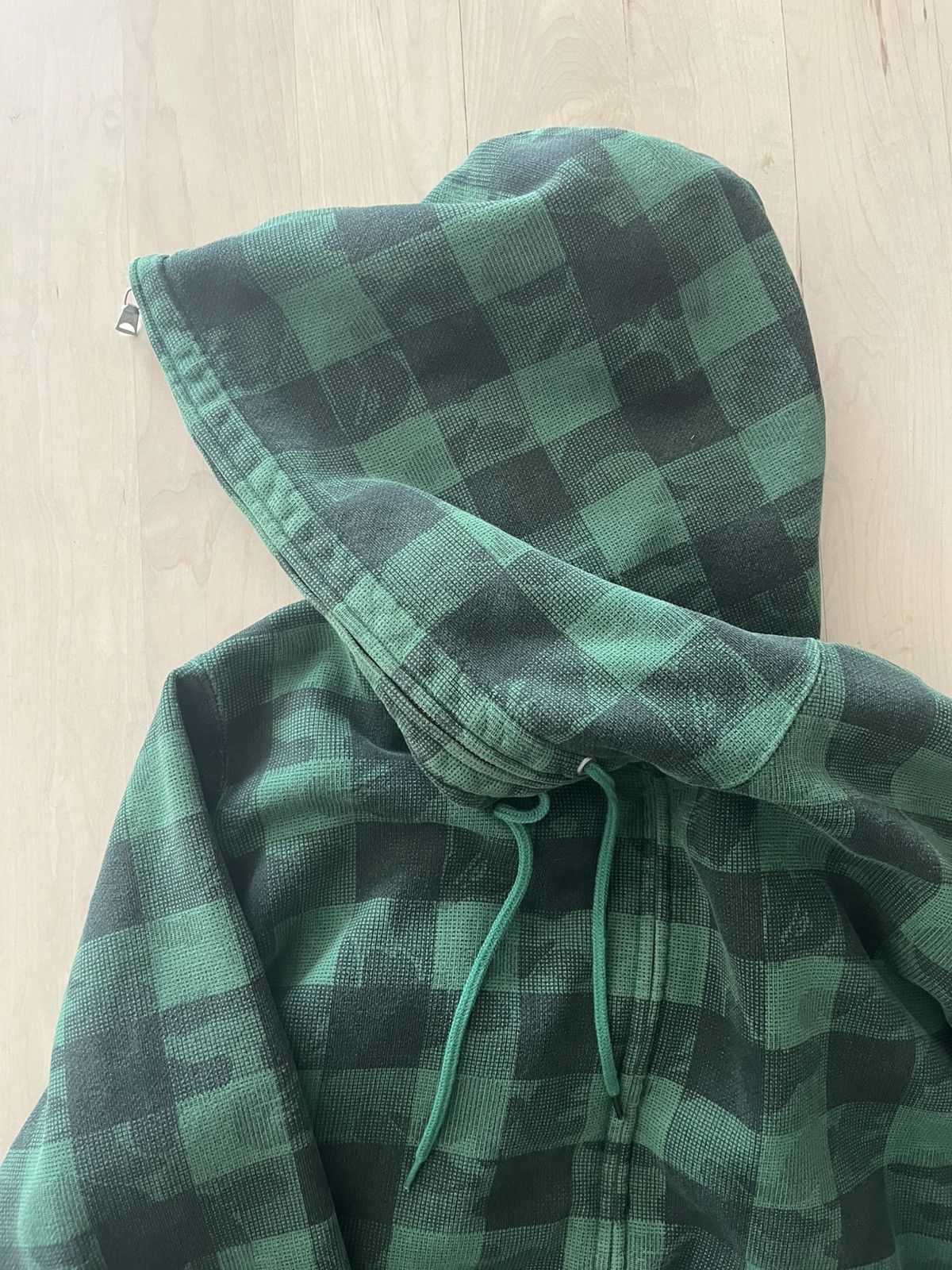 Bape NIGO-era Bape Plaid Full Zip Hoodie Size US L / EU 52-54 / 3 - 3 Thumbnail