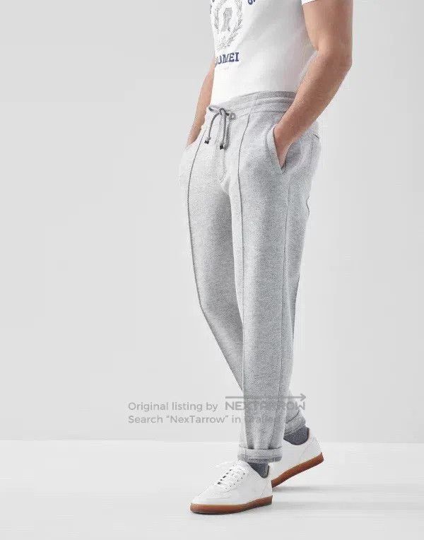 Brunello Cucinelli Brunello Cucinelli Cashmere Drawstring Sport Pants Size US 29 - 2 Thumbnail