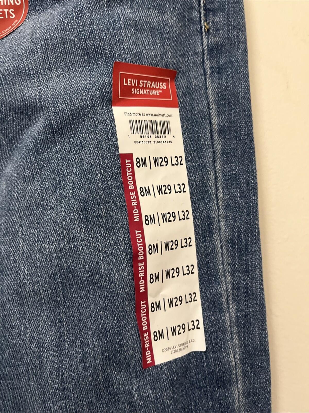 Levi's Women’s Size 29x32 Levi’s Bootcut Jeans New With Tags Size 30" / US 8 / IT 44 - 3 Thumbnail