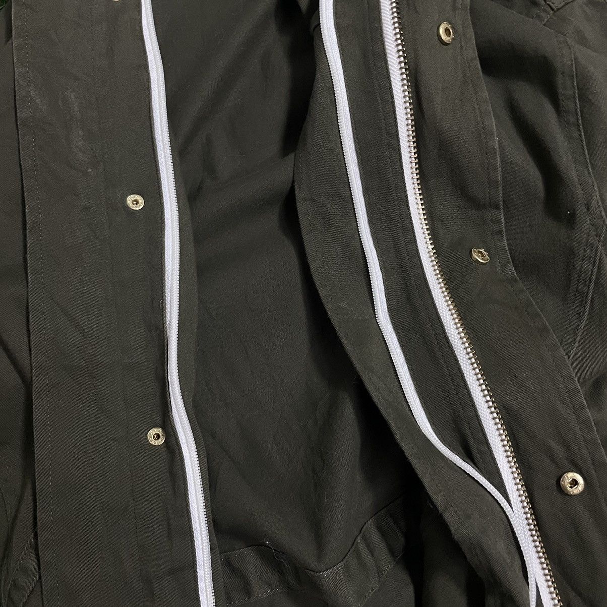 GOA 🇯🇵 SEMANTIC DESIGN PUNK MILITARY HOODIE FISHTAIL PARKA JACKET Size US M / EU 48-50 / 2 - 12 Thumbnail