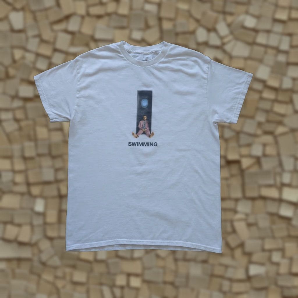Vintage MAC MILLER SWIMMING TEE MUSIC TOUR WHITE T SHIRT MEN S SZ S 2010s 2018 T-Shirt Size US S / EU 44-46 / 1 - 1 Thumbnail