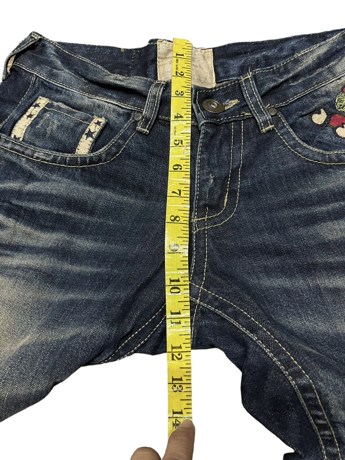 Japanese Brand LOLITA JEANS X BEAST CUSTOM DESIGN JEANS Size US 30 / EU 46 - 13 Thumbnail