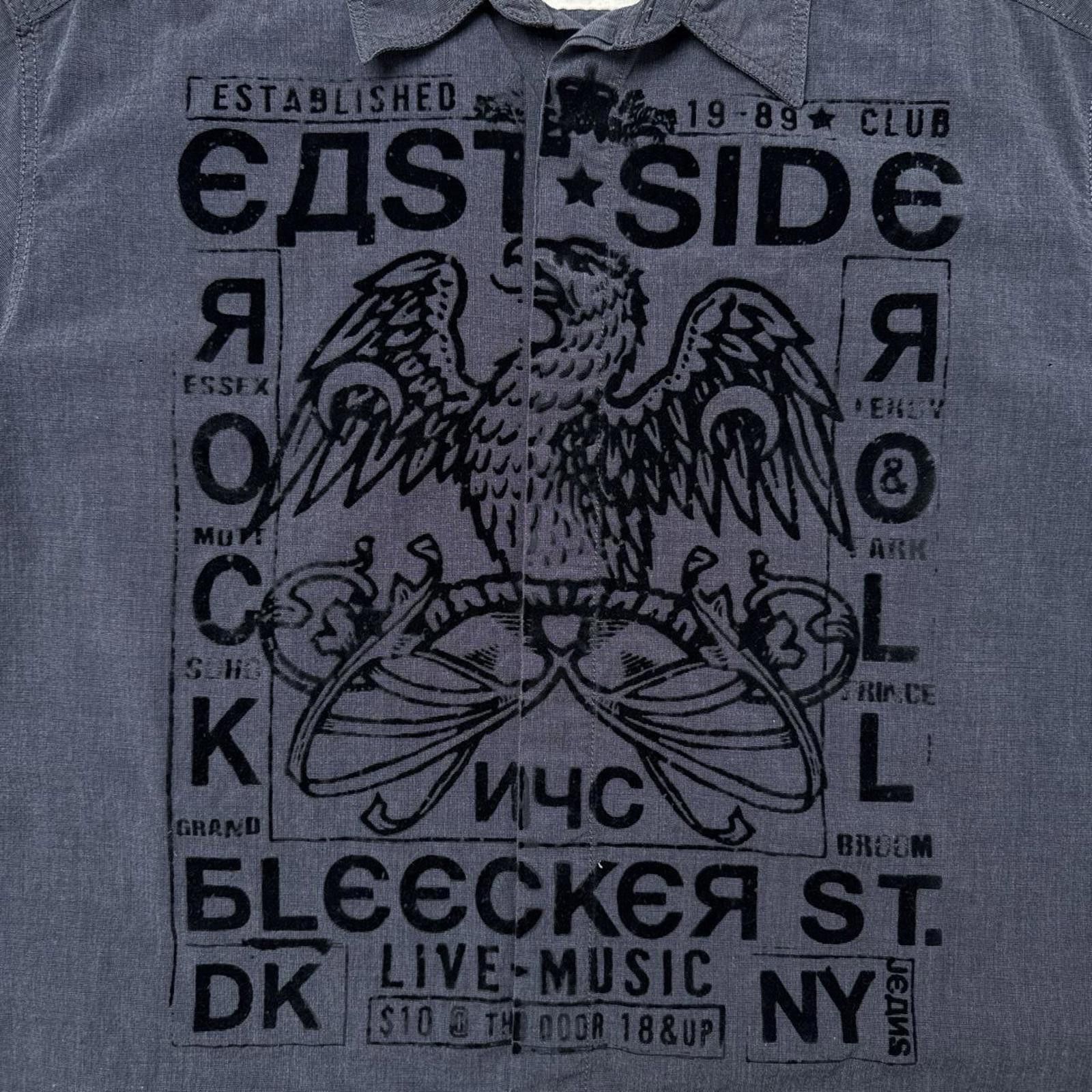 DKNY Y2K DKNY Eagle 00s Eastside button up shirt Size US XL / EU 56 / 4 - 4 Thumbnail