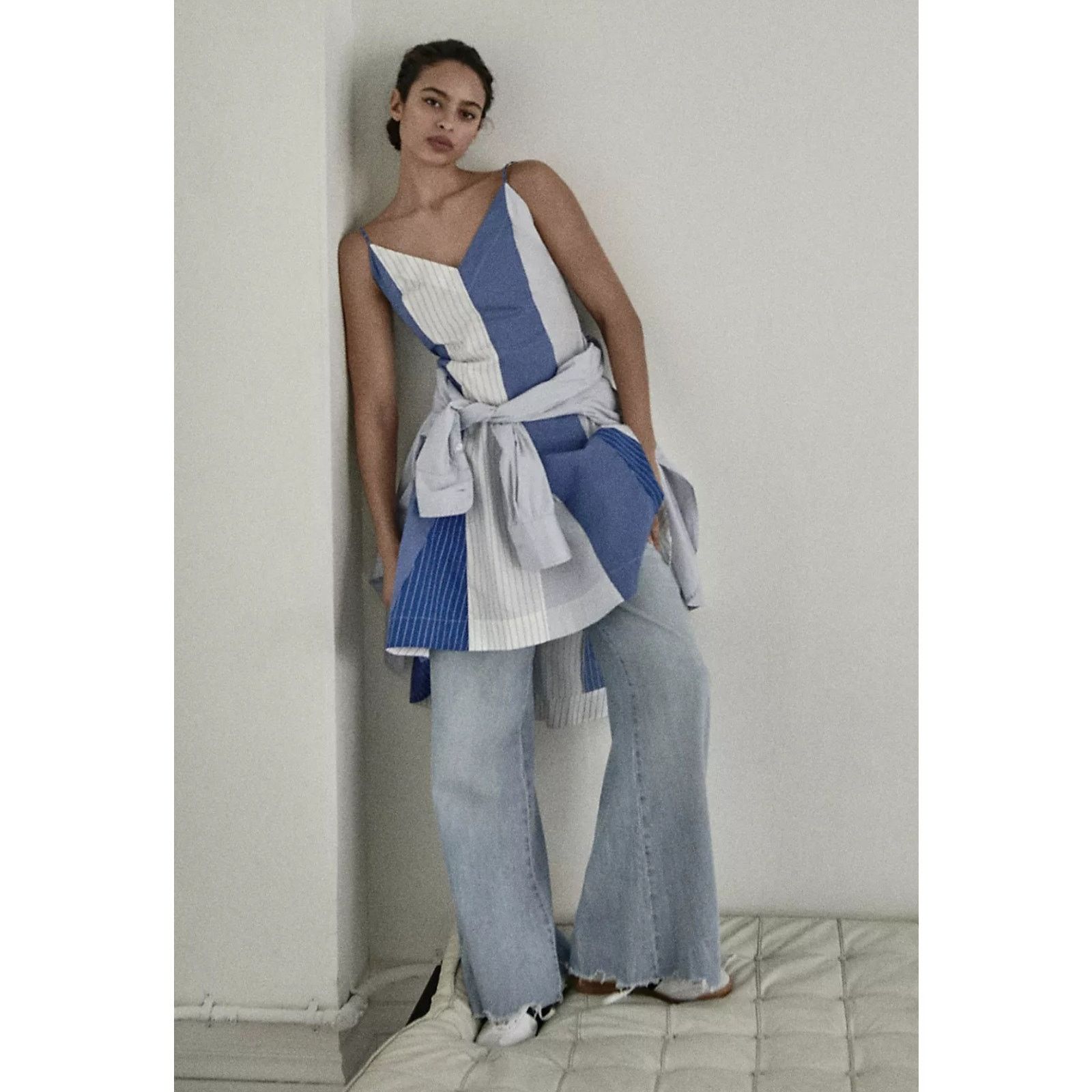 Anthropologie NWT Plenty by Tracy Reese V-Neck High-Low Dress $238 SMALL Size S / US 4 / IT 40 - 5 Thumbnail
