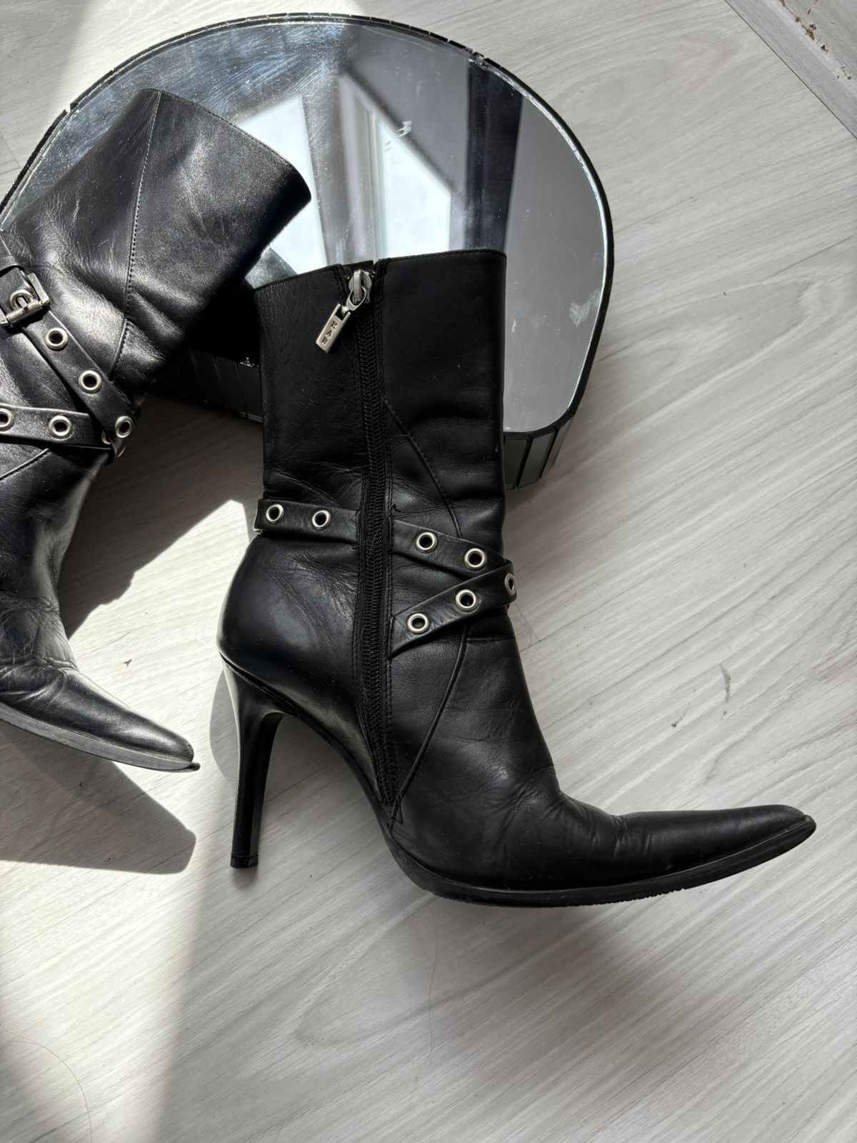 Vintage y2k leather boots Size US 6.5 / IT 36.5 - 15 Thumbnail