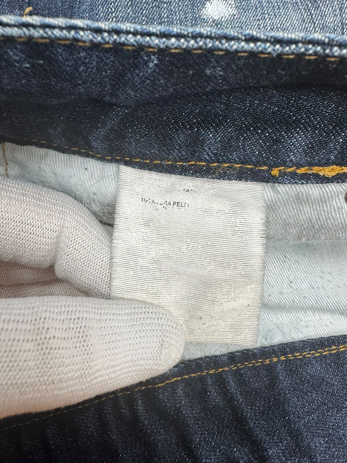 Dsquared2 Daquared Denim Mini Skirt Logo size XS Distressed Size 26" / US 2 / IT 38 - 21 Thumbnail