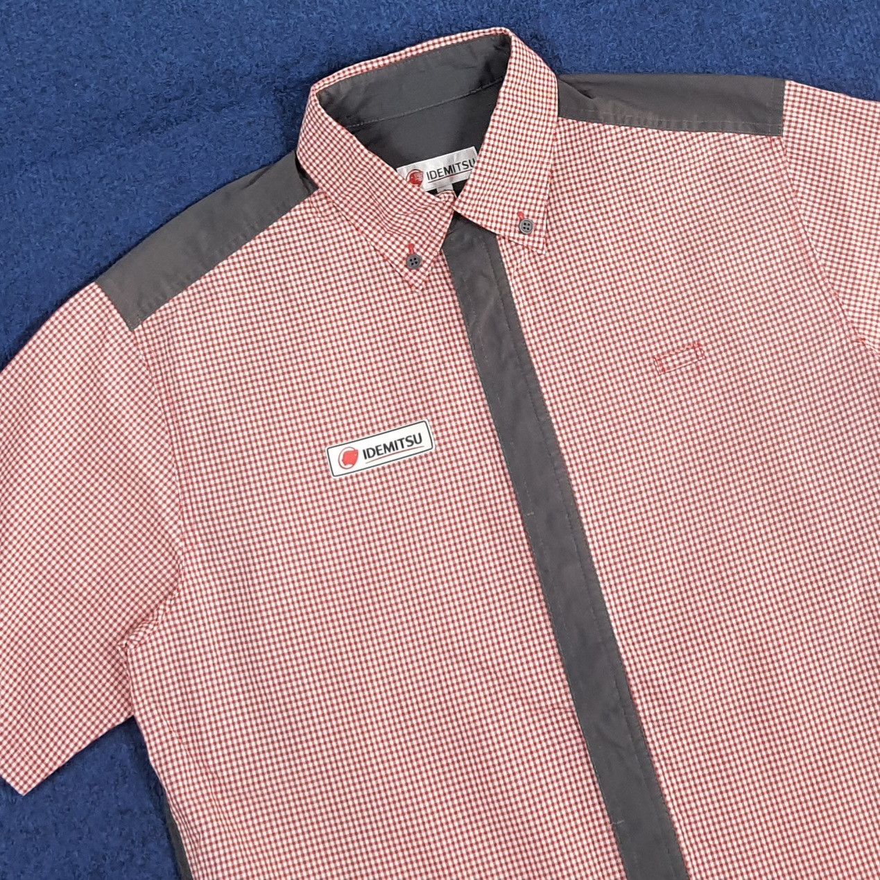 Japanese Brand Vintage IDEMITSU Petrol Company Staff Uniform Shirt C301N1 Size US M / EU 48-50 / 2 - 2 Thumbnail