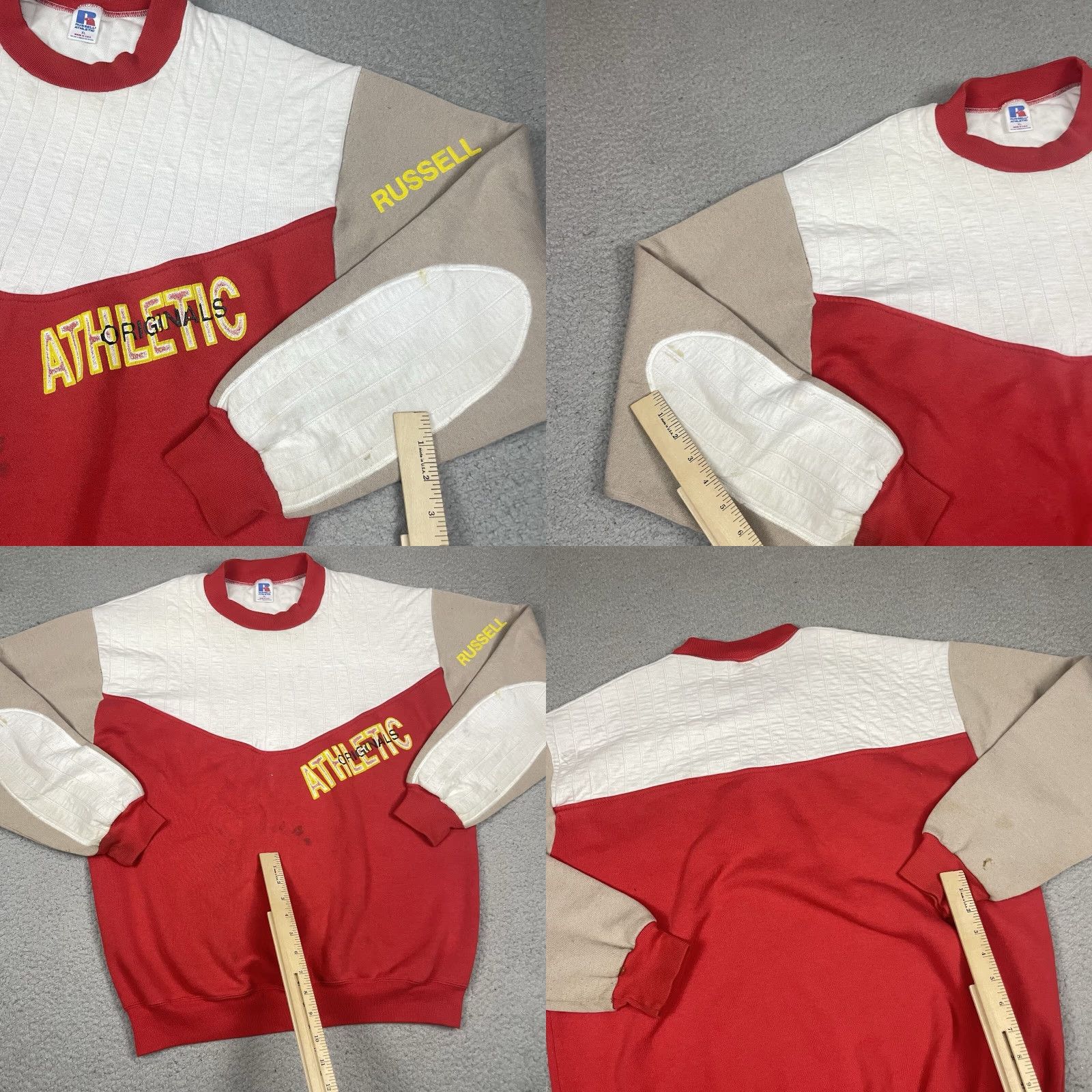 Russell Athletic VINTAGE Russell Athletic Sweatshirt Adult XL Red Classic Crewneck 80s USA Rare Size US XL / EU 56 / 4 - 8 Thumbnail