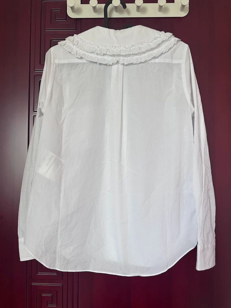 Comme des Garcons Comme Des Garcons Double layered lace collar shirt 2505-Nex Size XS / US 0-2 / IT 36-38 - 2 Thumbnail