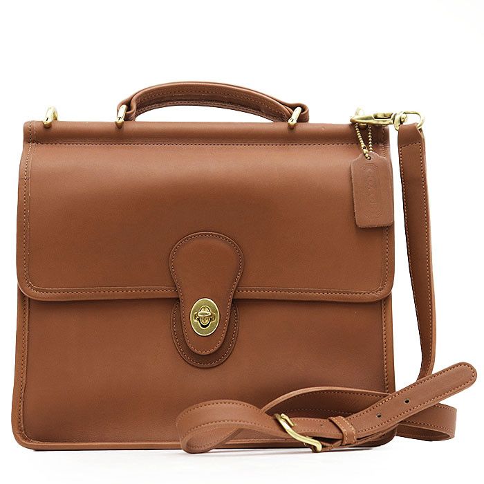 Coach Coach Coach Old Coach Leather 2way Shoulder Bag Leather Shoulder Bag B4G-9927 DUTY FREE for USA Size ONE SIZE - 1 Thumbnail