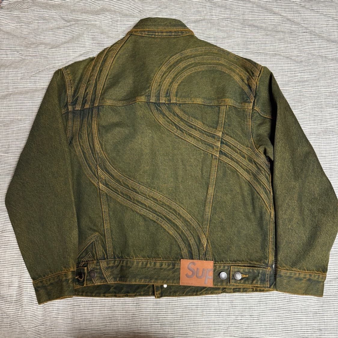 Supreme Supreme S Logo Denim Trucker Jacket Size US S / EU 44-46 / 1 - 2 Thumbnail