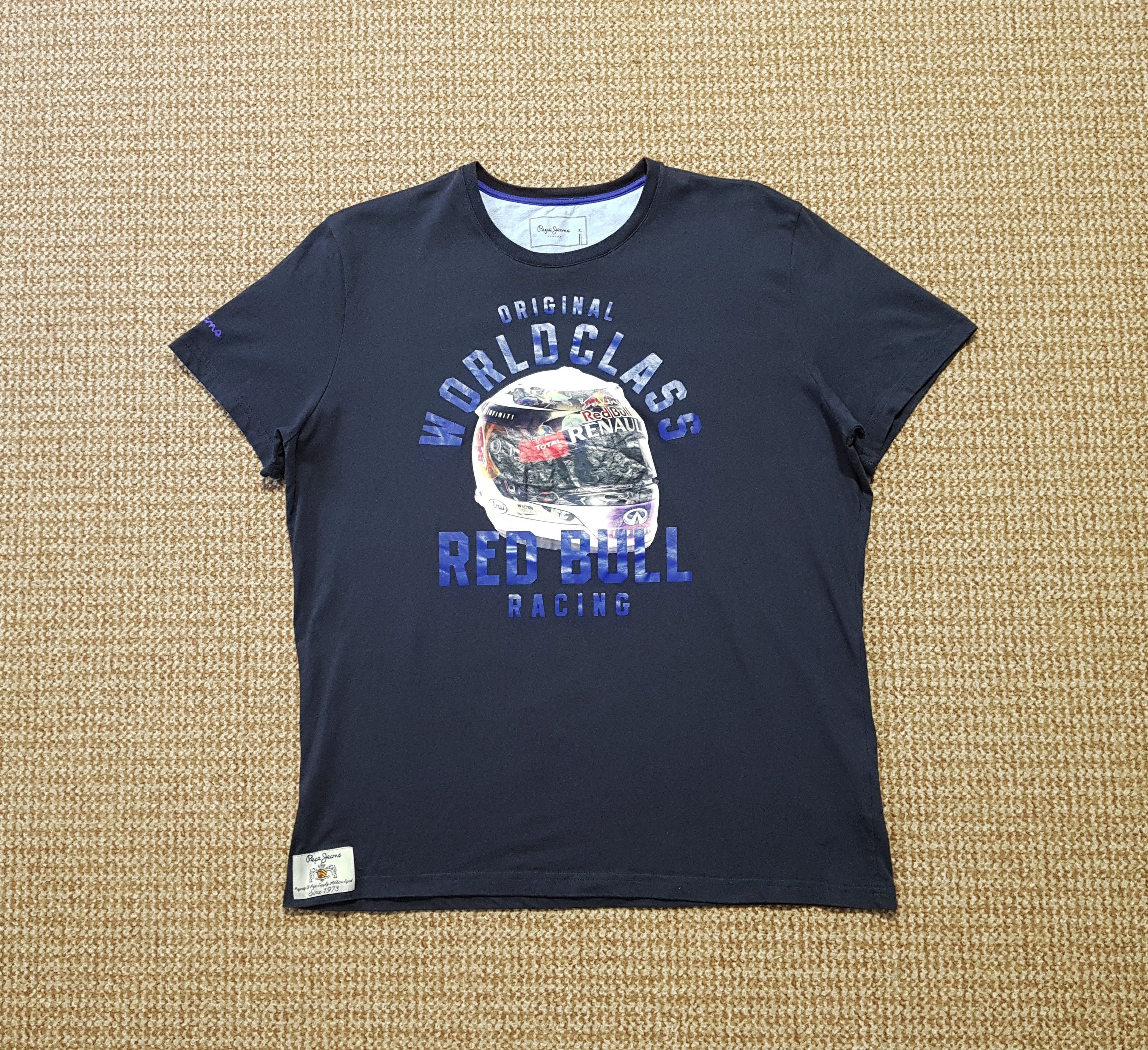 Pepe Jeans Pepe Jeans Red Bull Racing Renault Infiniti Print T Shirt XL Size US XL / EU 56 / 4 - 1 Thumbnail