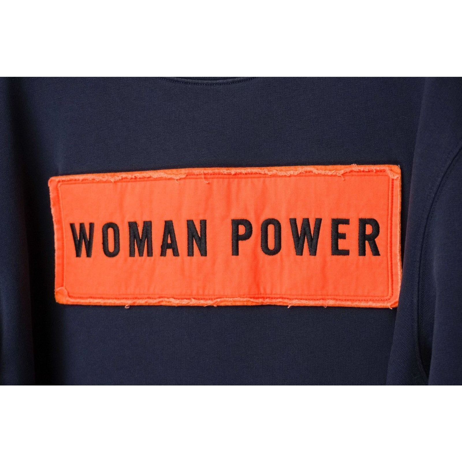 Acne Studios Acne studios woman power feminist navy crewneck sweatshirt Size US L / EU 52-54 / 3 - 4 Thumbnail