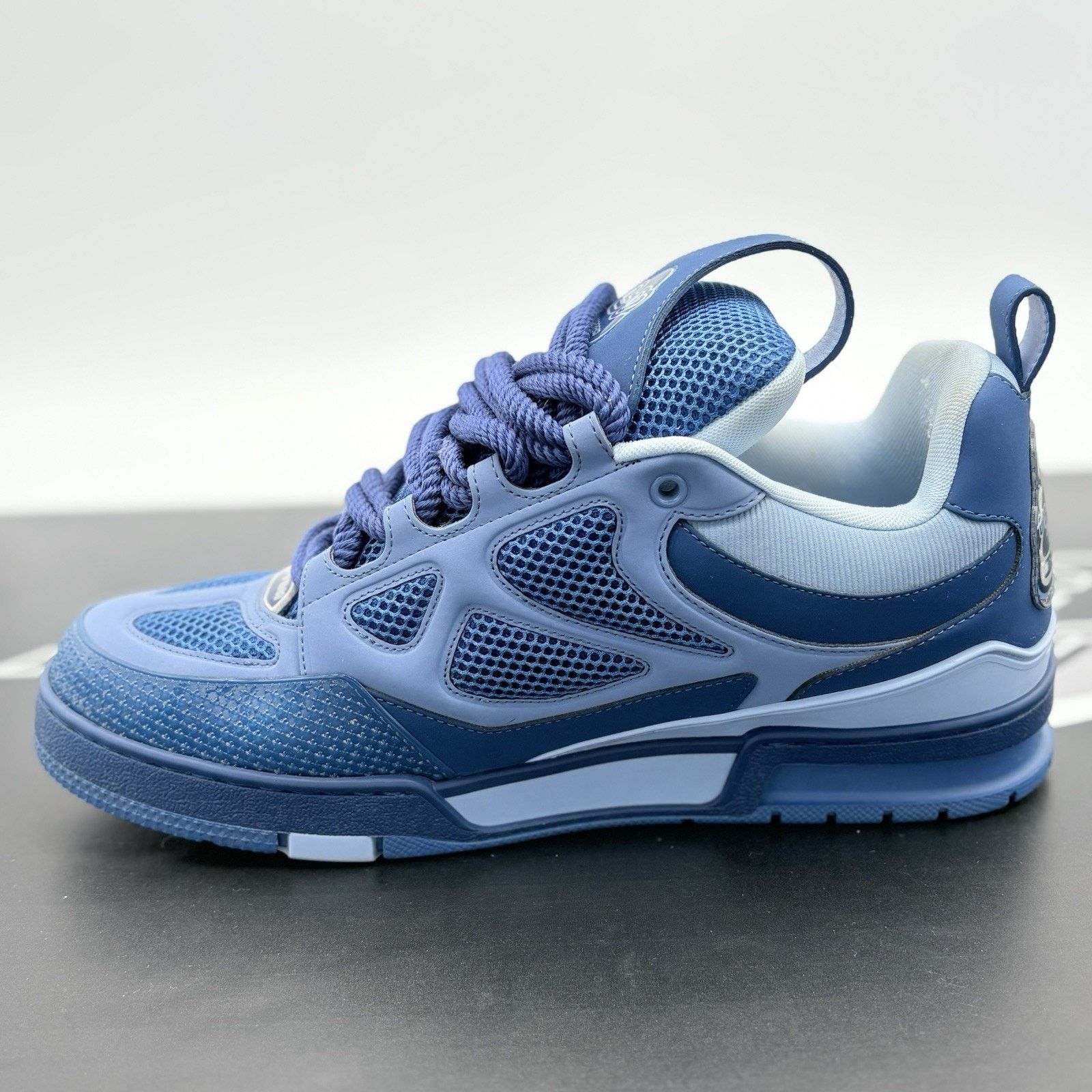 Louis Vuitton Louis Vuitton Skate ' Blue Light Blue ' | SUPER CLEAN! Size US 10.5 / EU 43-44 - 4 Thumbnail