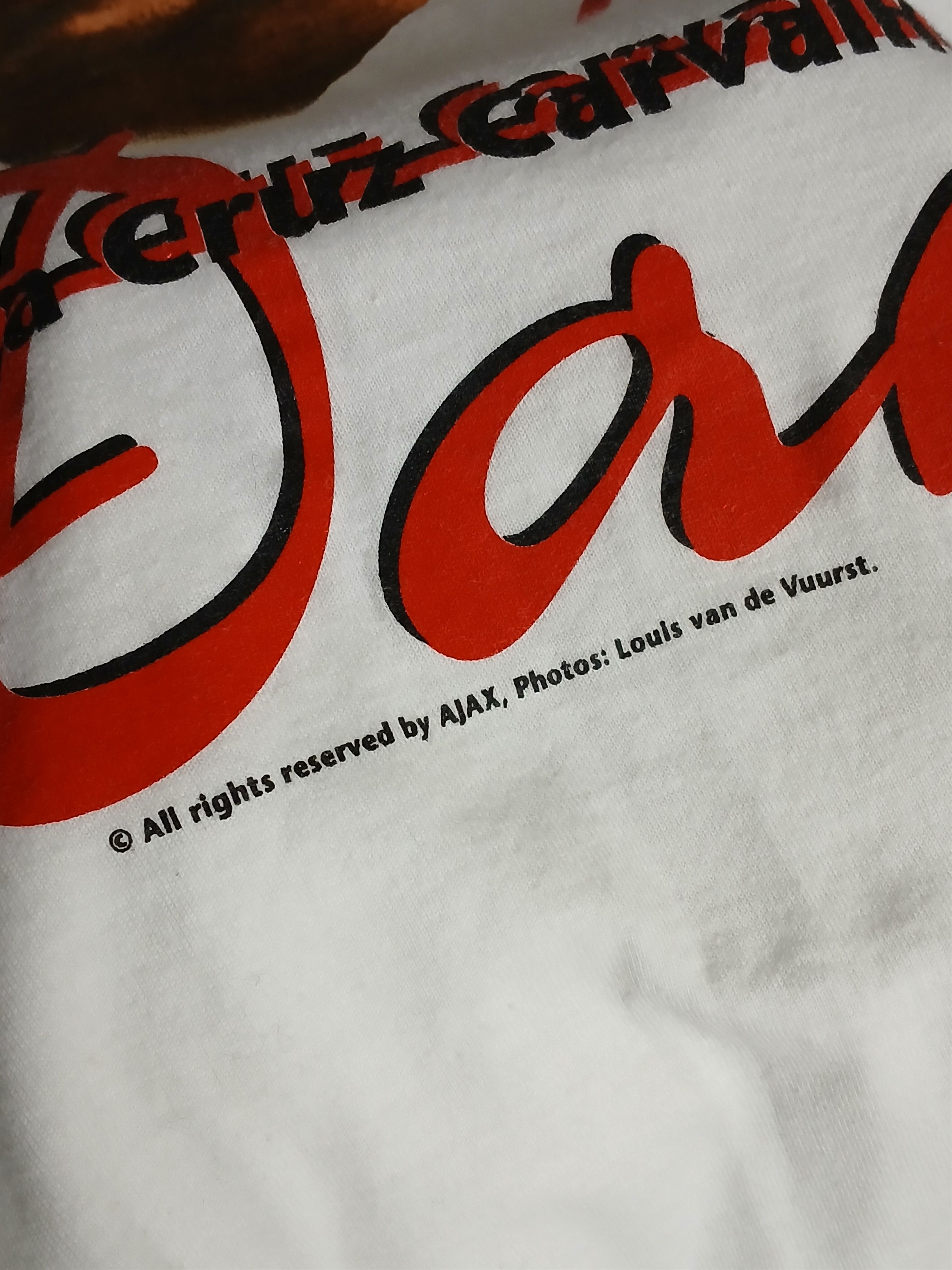 Vintage Vintage Ajax Daniel da Cruz Carvalho Football T-Shirt Size US XL / EU 56 / 4 - 5 Thumbnail