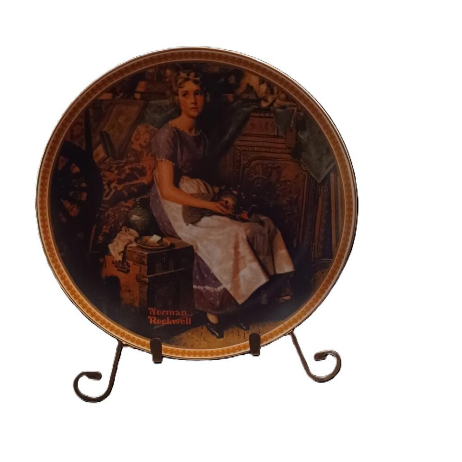 Other Norman Rockwell "Dreaming in the Attic" Plate Knowles 1983 Size ONE SIZE - 1 Thumbnail