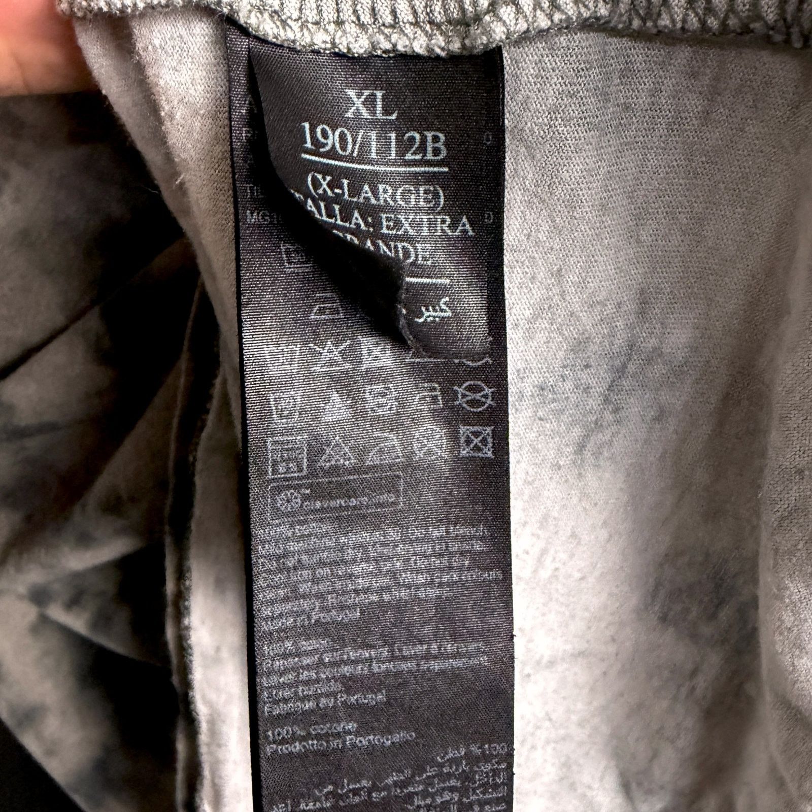 Allsaints Allsaints Men's XL Tie Dye Brown Gray Logo T-Shirt Luxury Size US XL / EU 56 / 4 - 4 Thumbnail