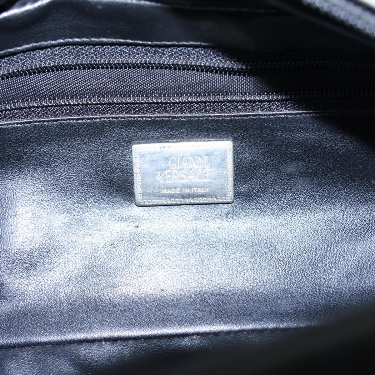 Versace Gianni Versace Clutch Bag Leather Black Size ONE SIZE - 10 Thumbnail
