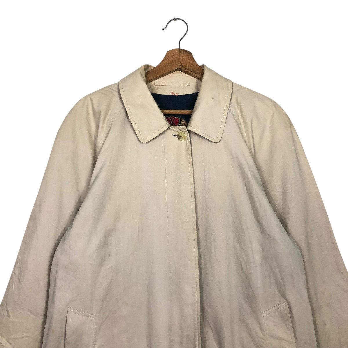 Burberry 🔥VINTAGE LONG TRENCH COATS JACKET BURBERRYS MADE IN ENGLAND Size US M / EU 48-50 / 2 - 4 Thumbnail