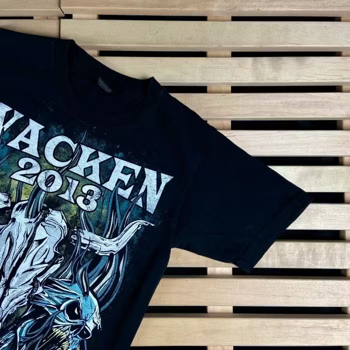 Band Tees × Vintage Mens Vintage T Shirt Wacken 2013 Louder Than Nell Size S Size US S / EU 44-46 / 1 - 2 Thumbnail