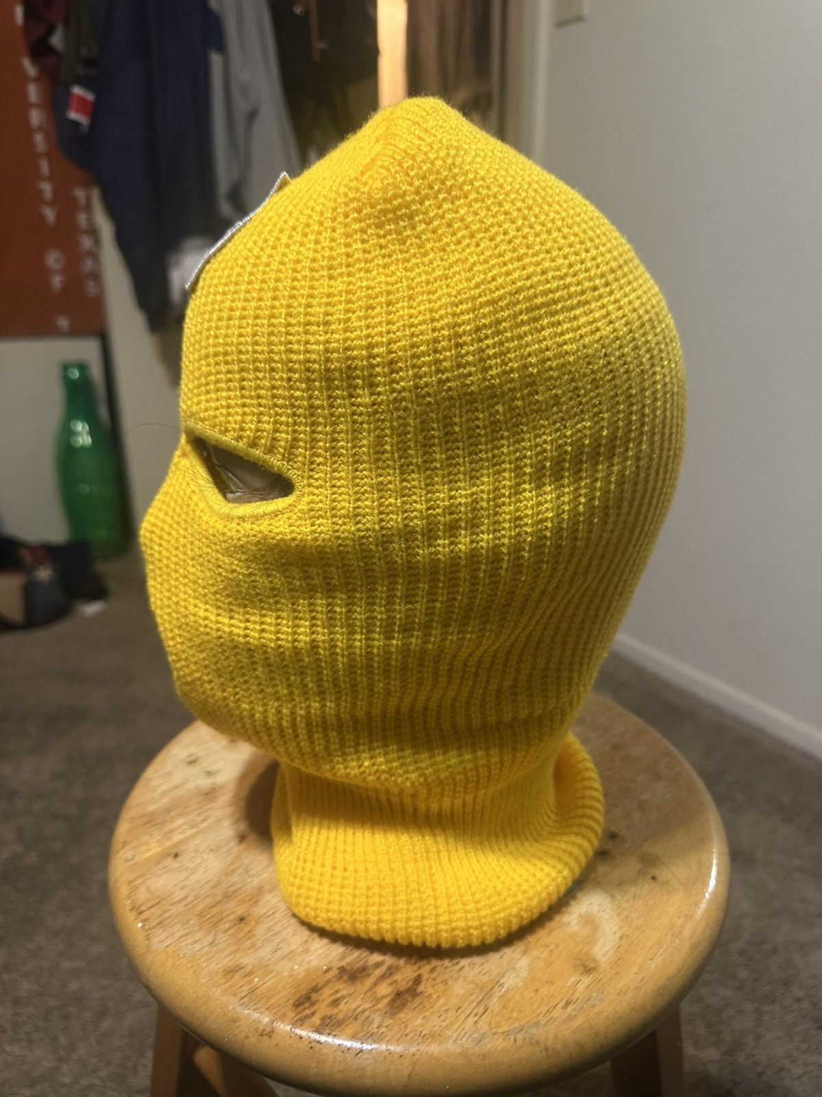 Anti Social Social Club Vintage USPS Mailman “triple mustard” ski mask 00s Size ONE SIZE - 5 Thumbnail