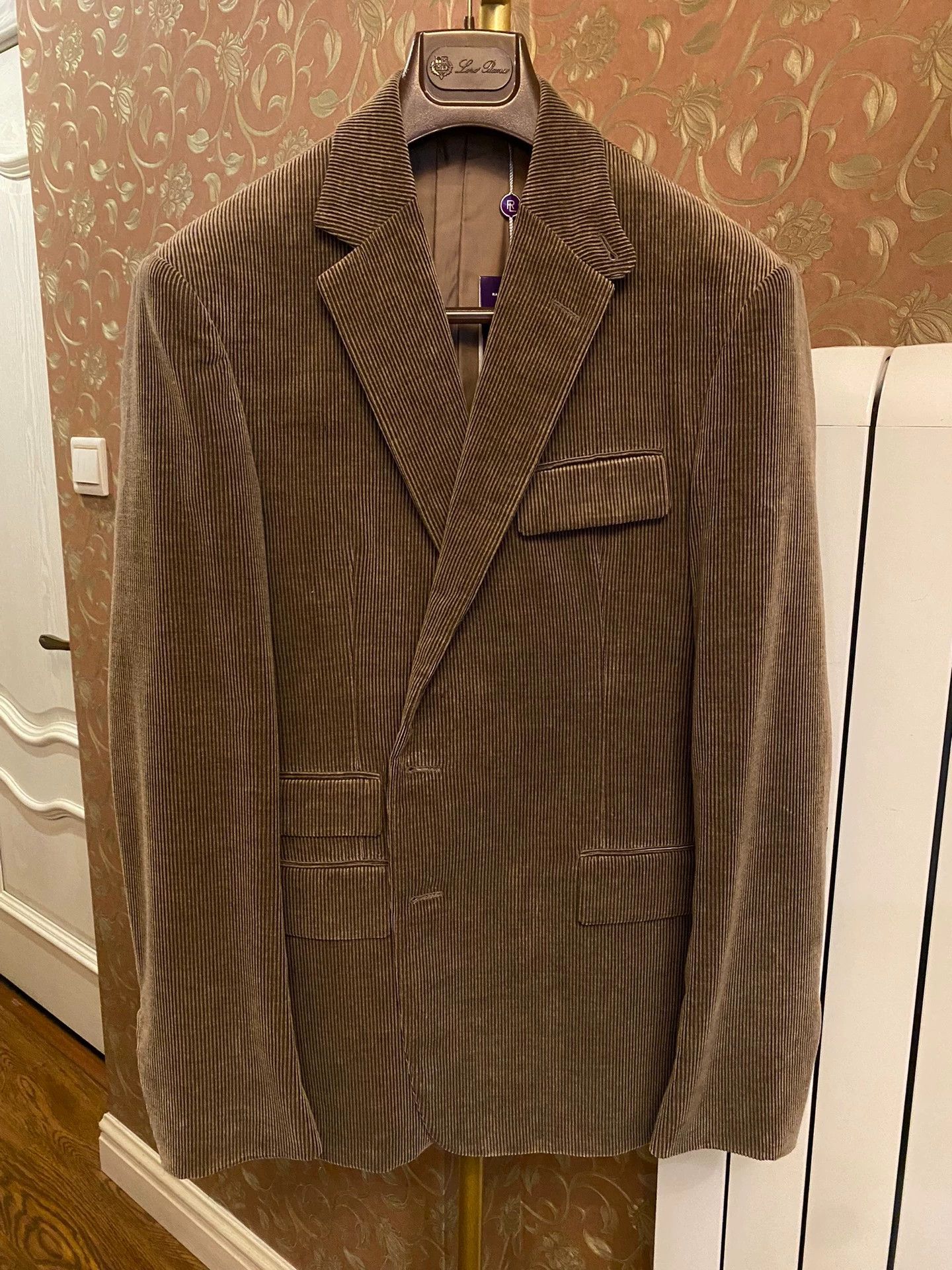 RRL Ralph Lauren RRL Purple Label Kent Cashmere Corduroy Blazer Italy 40 Size 40R - 1 Thumbnail