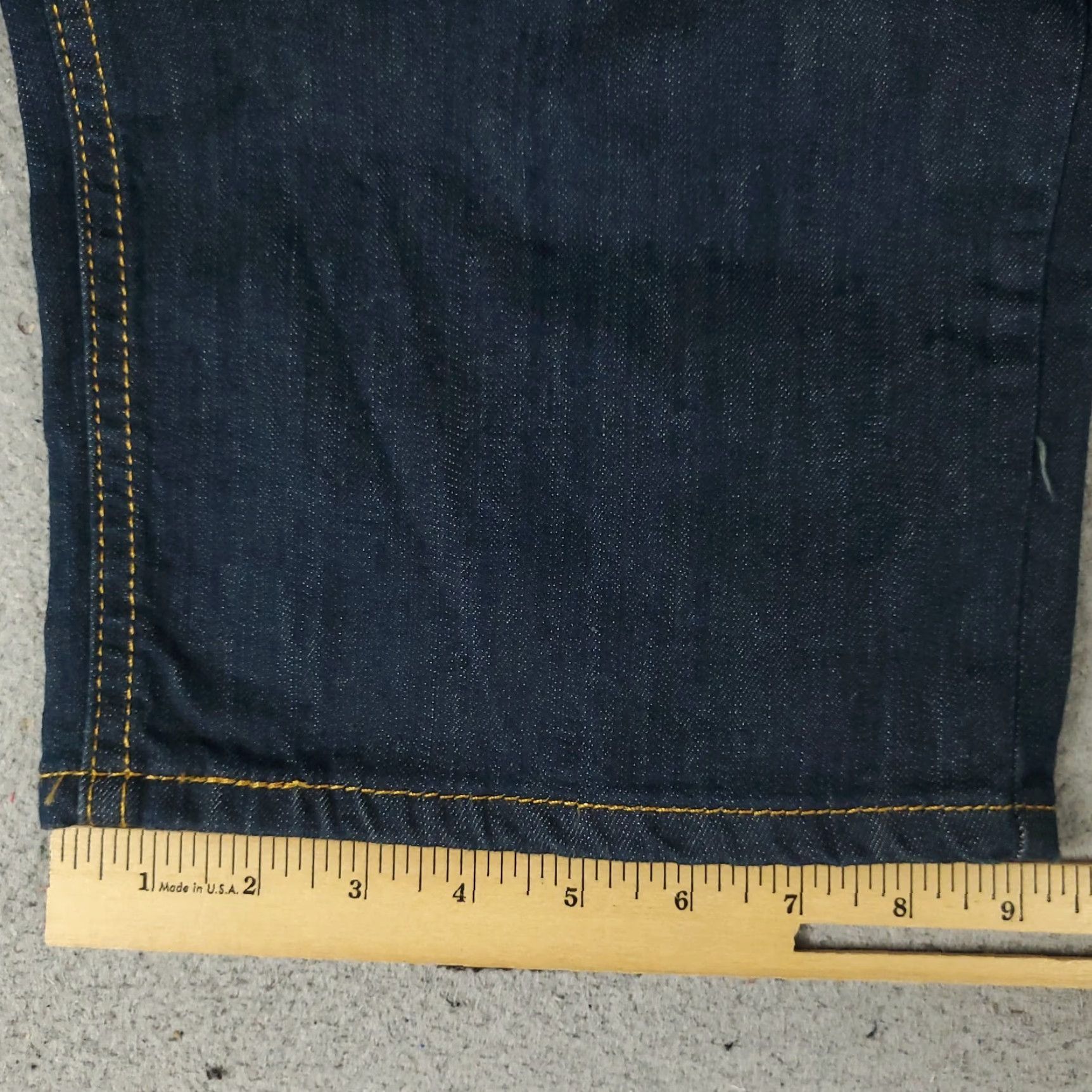 Levi's Levis 541 Athletic Fit Straight Leg Jeans Mens Size 46x29 Blue Cotton Denim Pants Size US 30 / EU 46 - 6 Thumbnail