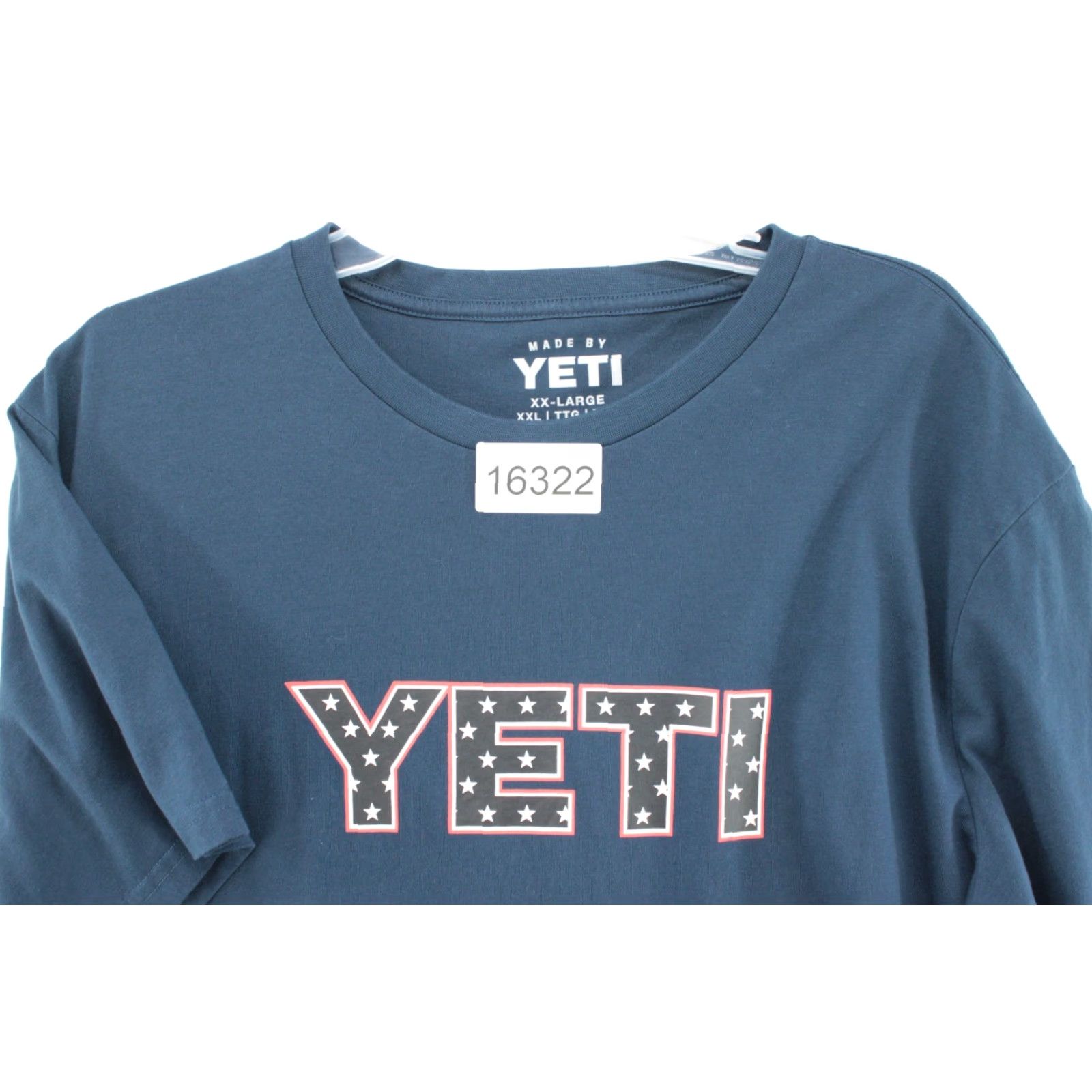 Yeti YETI Coolers T-Shirt Men's 2XL Navy Blue Graphic Logo Short Sleeve USA Outdoor Sports Size US XXL / EU 58 / 5 - 5 Thumbnail