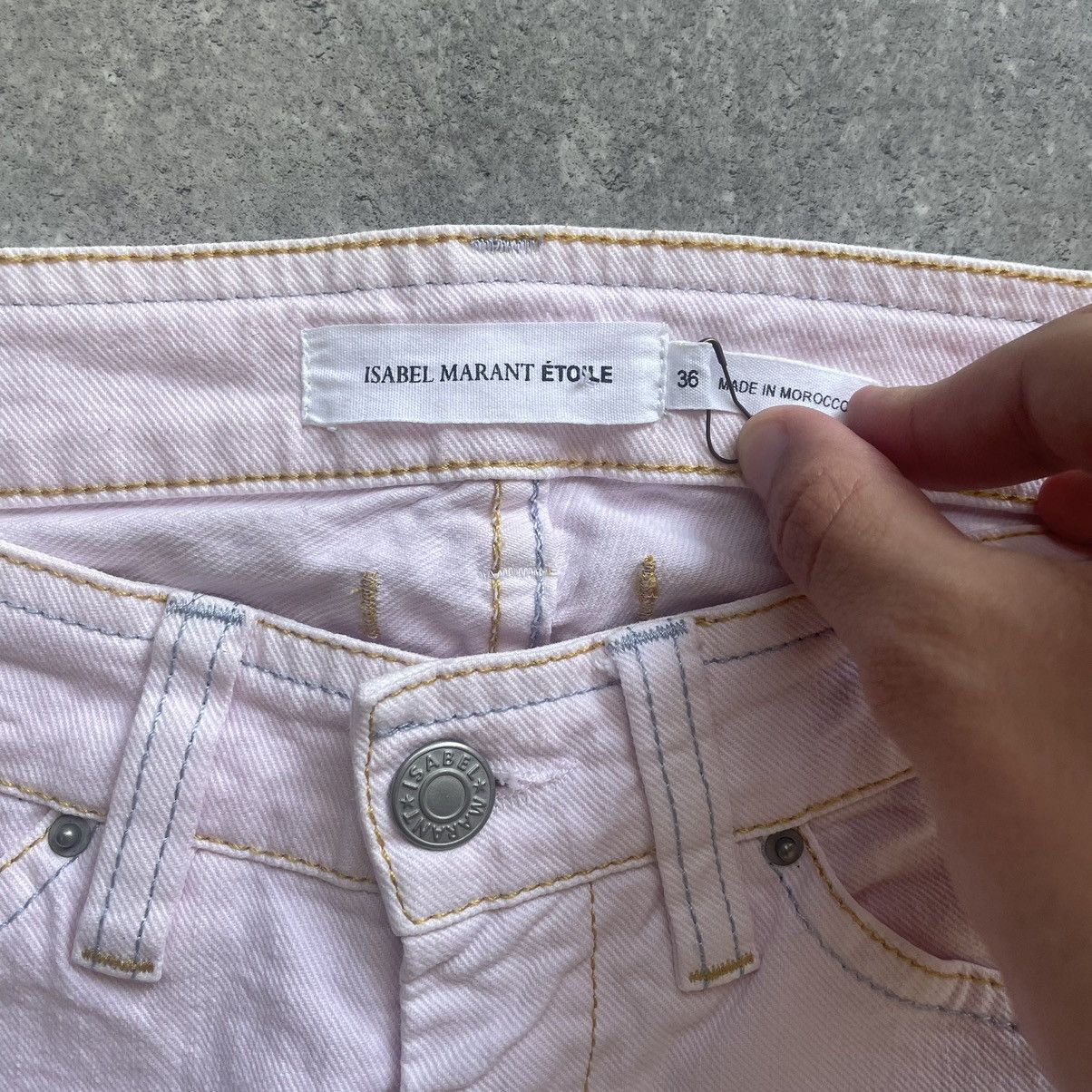 Designer × Isabel Marant Etoile Isabel Marant Etoile Skinny Women Pants Size 36" / US 14 / IT 50 - 2 Thumbnail