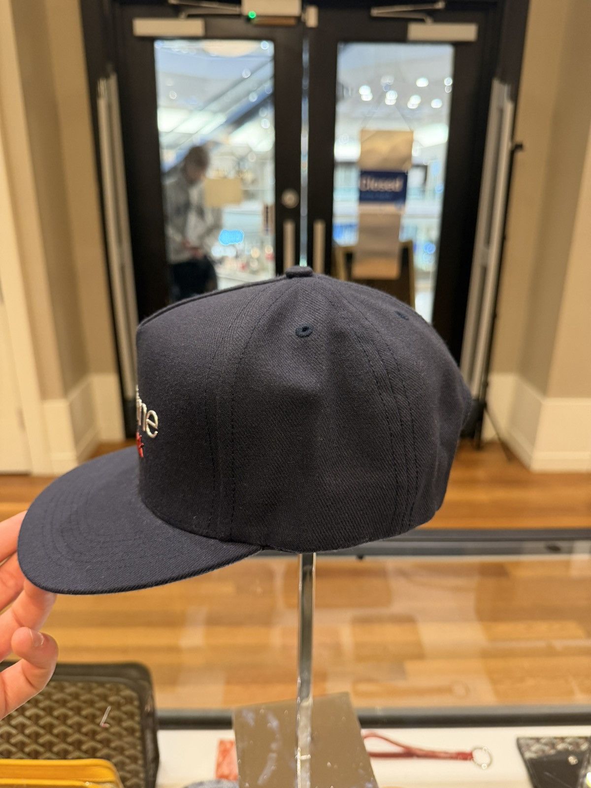 Supreme Supreme New York Snap Back Hat - Navy Size ONE SIZE - 2 Thumbnail