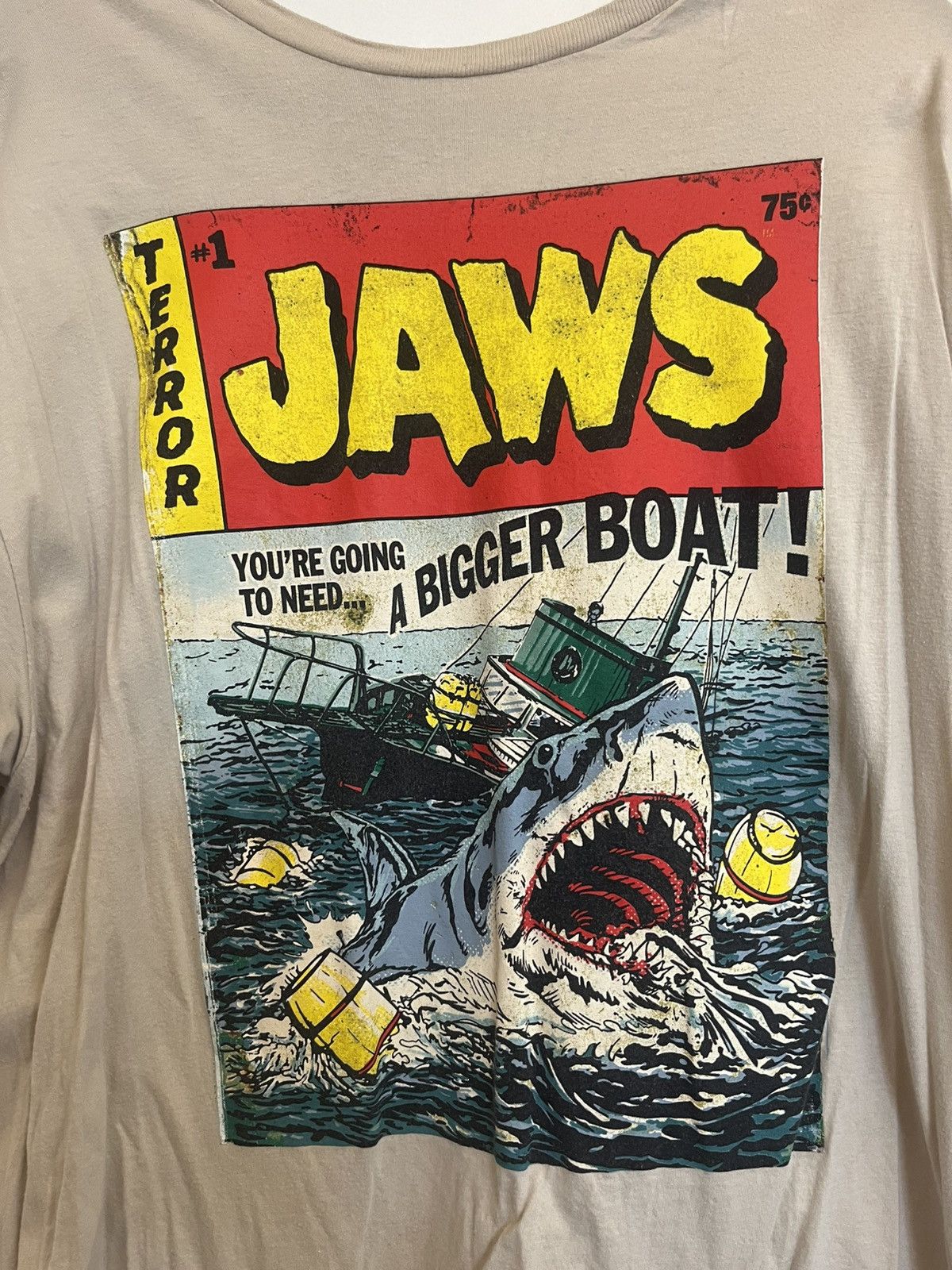 Other Men’s Retro Looking Jaws T-Shirt Size Xl Size US XL / EU 56 / 4 - 2 Thumbnail