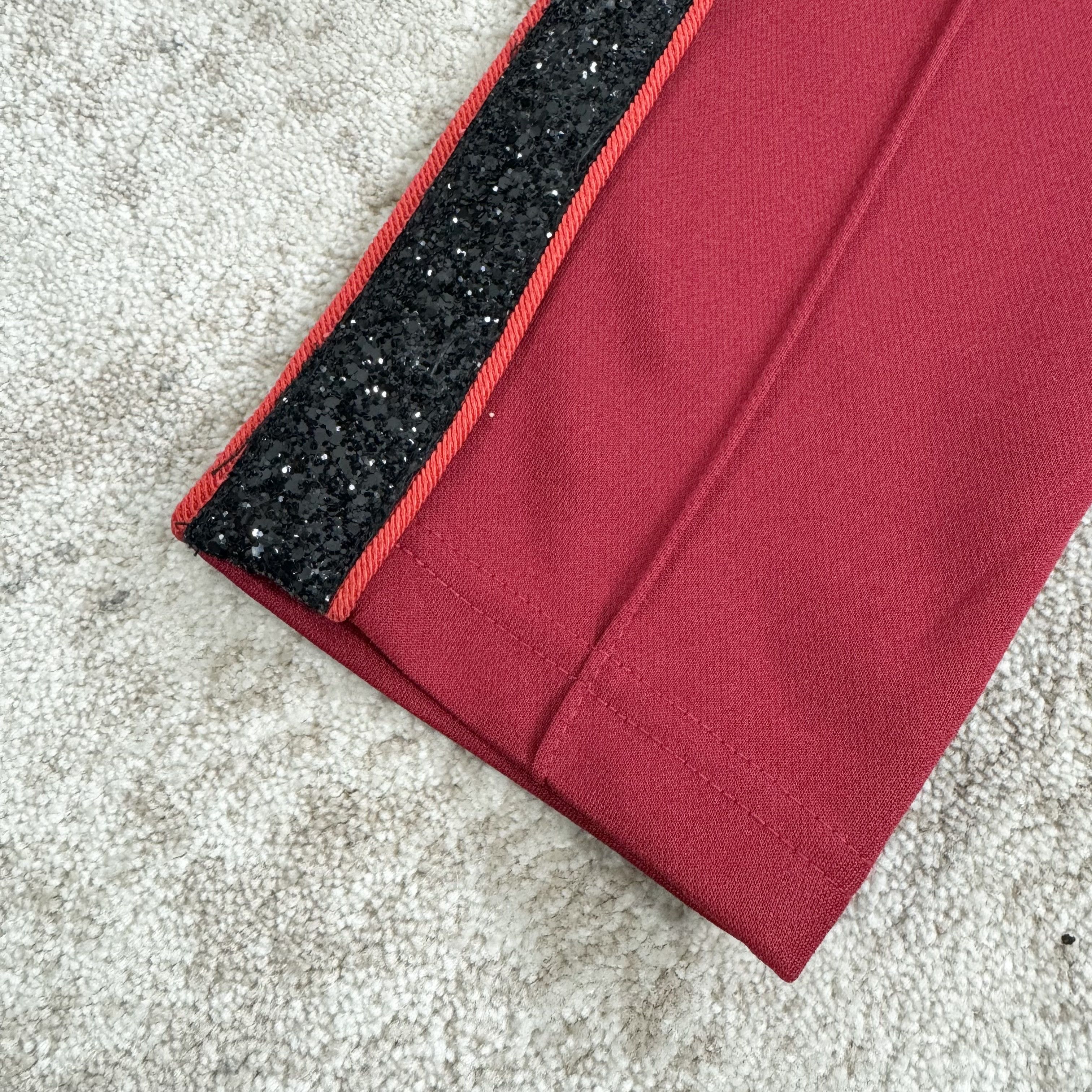 Amiri Amiri Cotton Logo Stripe Sweatpants In Red RRP £680 Size US 30 / EU 46 - 4 Thumbnail