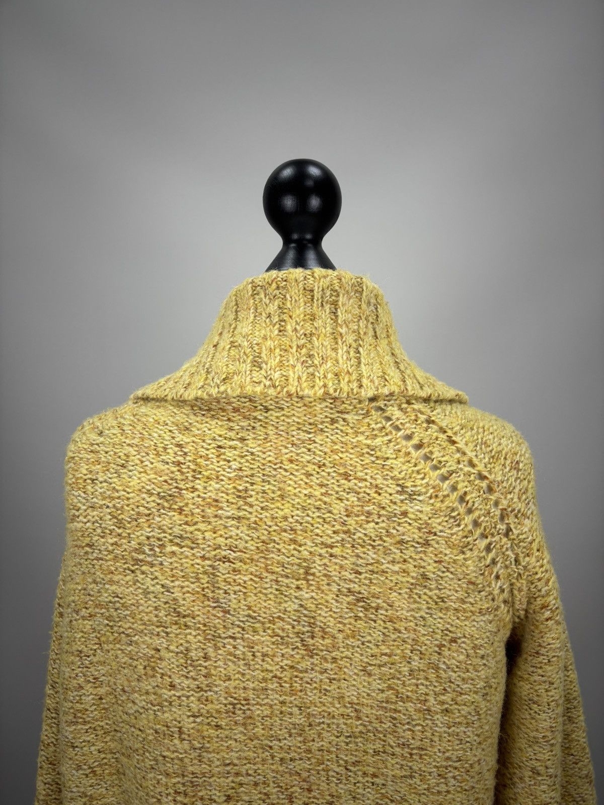 Laura Ashley Womens sweater cape Laura Ashley Size 12 Color Yellow Size XL / US 12-14 / IT 48-50 - 7 Thumbnail