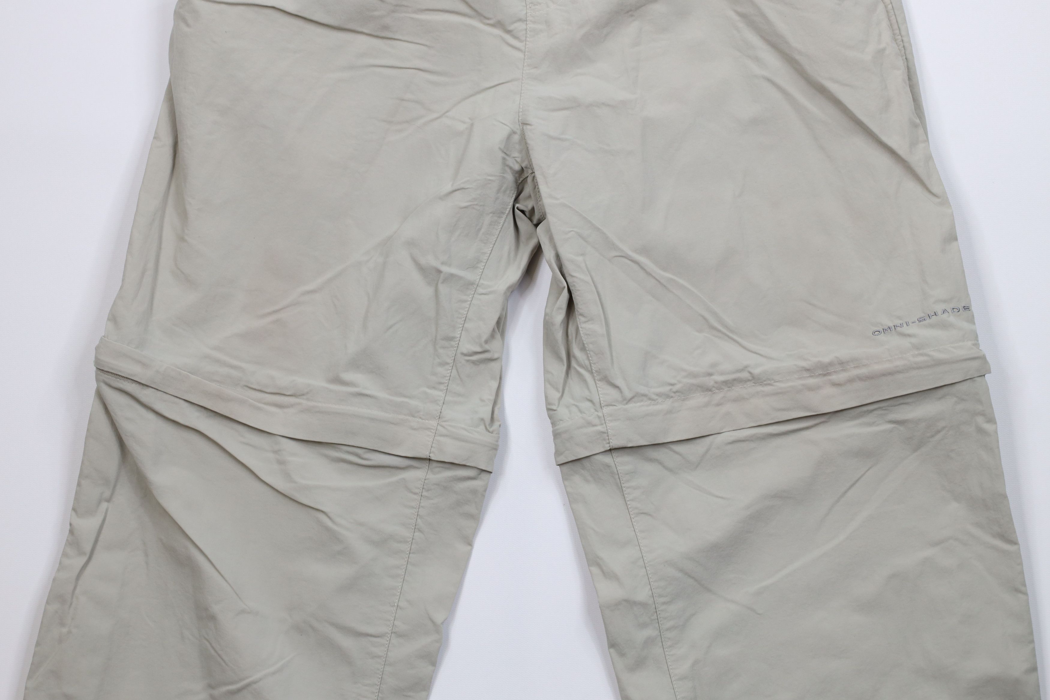 Columbia Vintage Y2K Columbia PFG Off Convertible Pants Shorts Beige Size US 34 / EU 50 - 3 Thumbnail