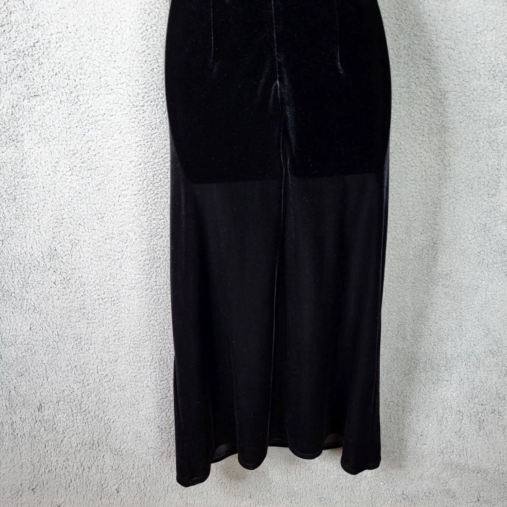 Vintage VINTAGE Carole Little Dresses Black Velvet Dress Size 6 NEW Womens A-Line Ball Gown"} Size M / US 6-8 / IT 42-44 - 4 Thumbnail