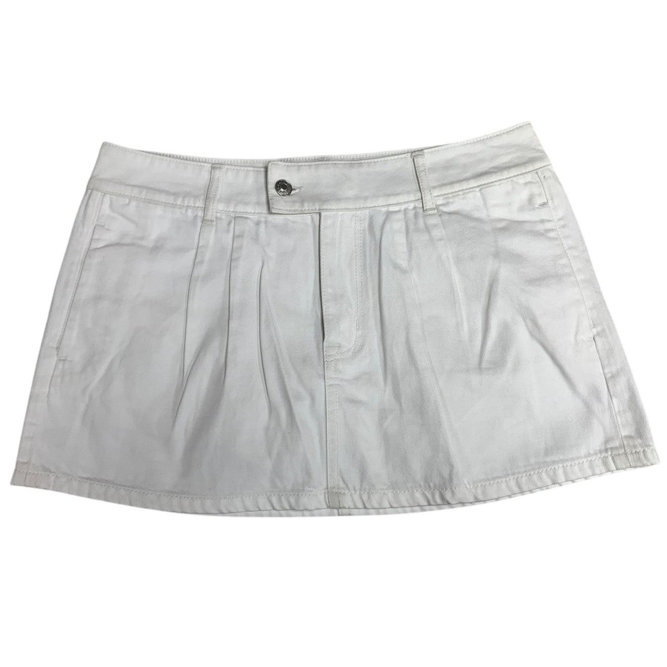 American Eagle Outfitters New American Eagle Womens Size 8 Mini Denim Skort Size 30" / US 8 / IT 44 - 1 Thumbnail