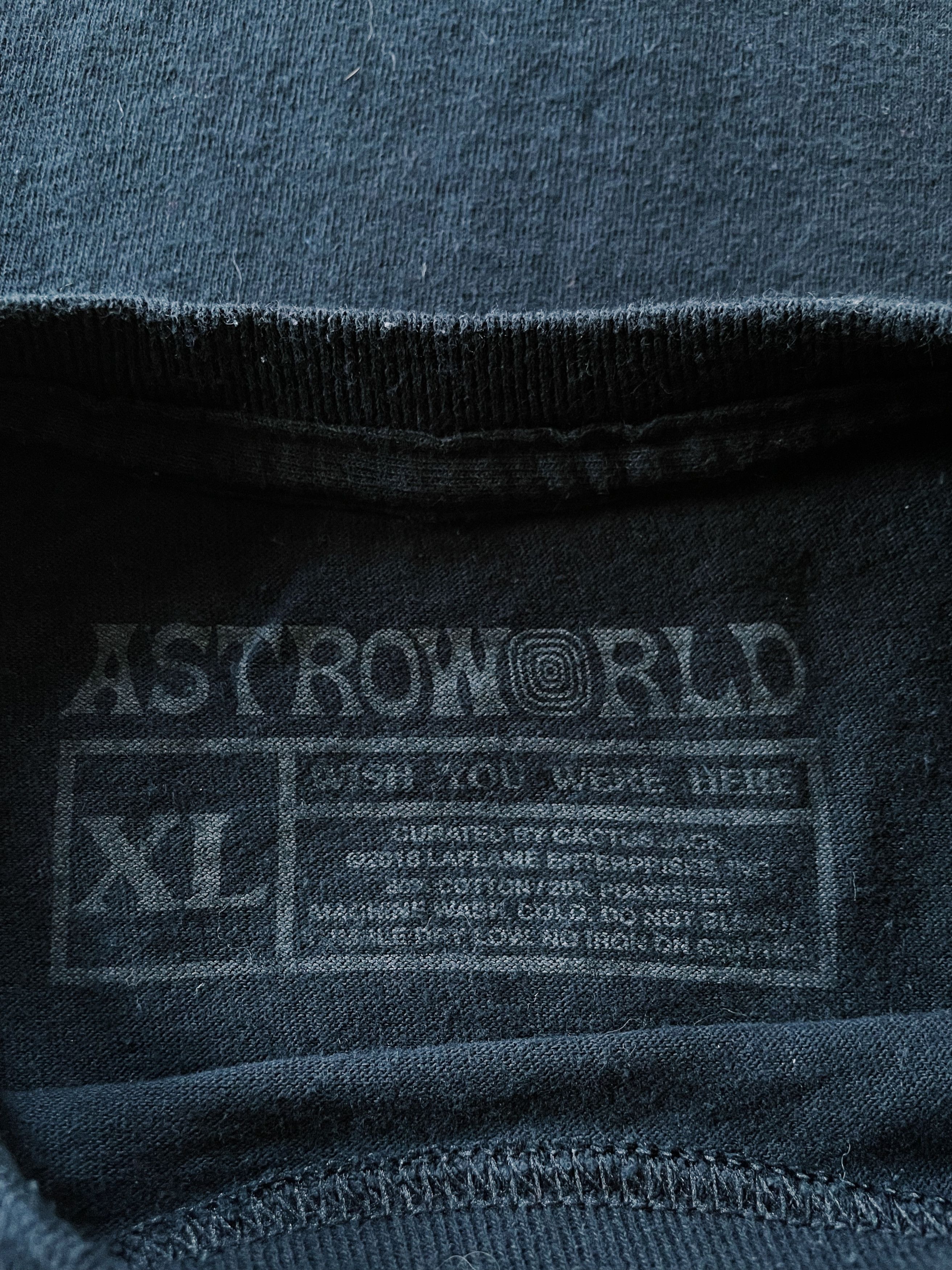 Band Tees × Travis Scott Travis Scott Astroworld Tour Local Crew T-shirt Size US XL / EU 56 / 4 - 4 Thumbnail