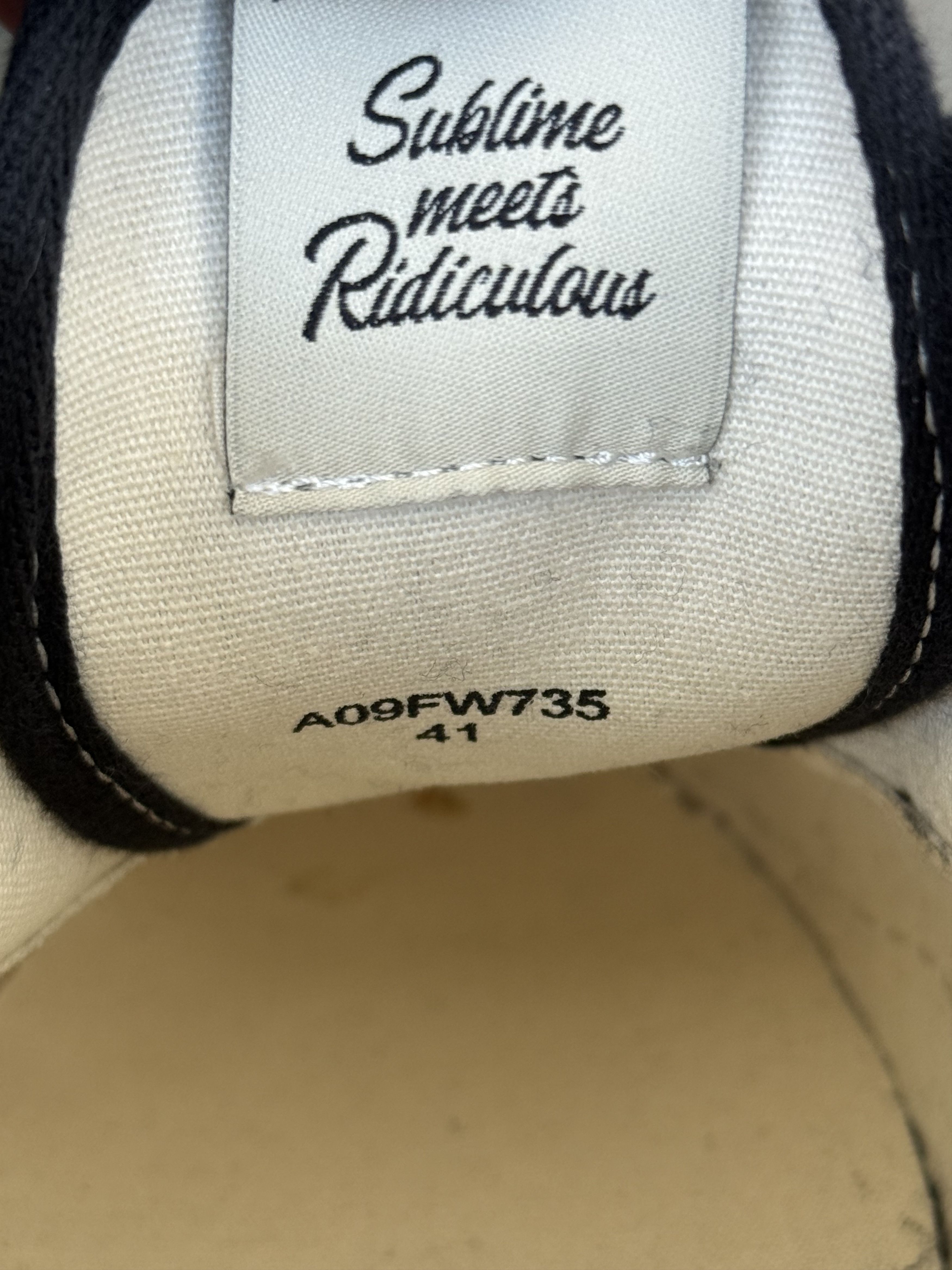 Maison MIHARA YASUHIRO Maison Mihara Black & White Yasuhiro Baker Vintage Sneakers Size US 8 / EU 41 - 8 Thumbnail
