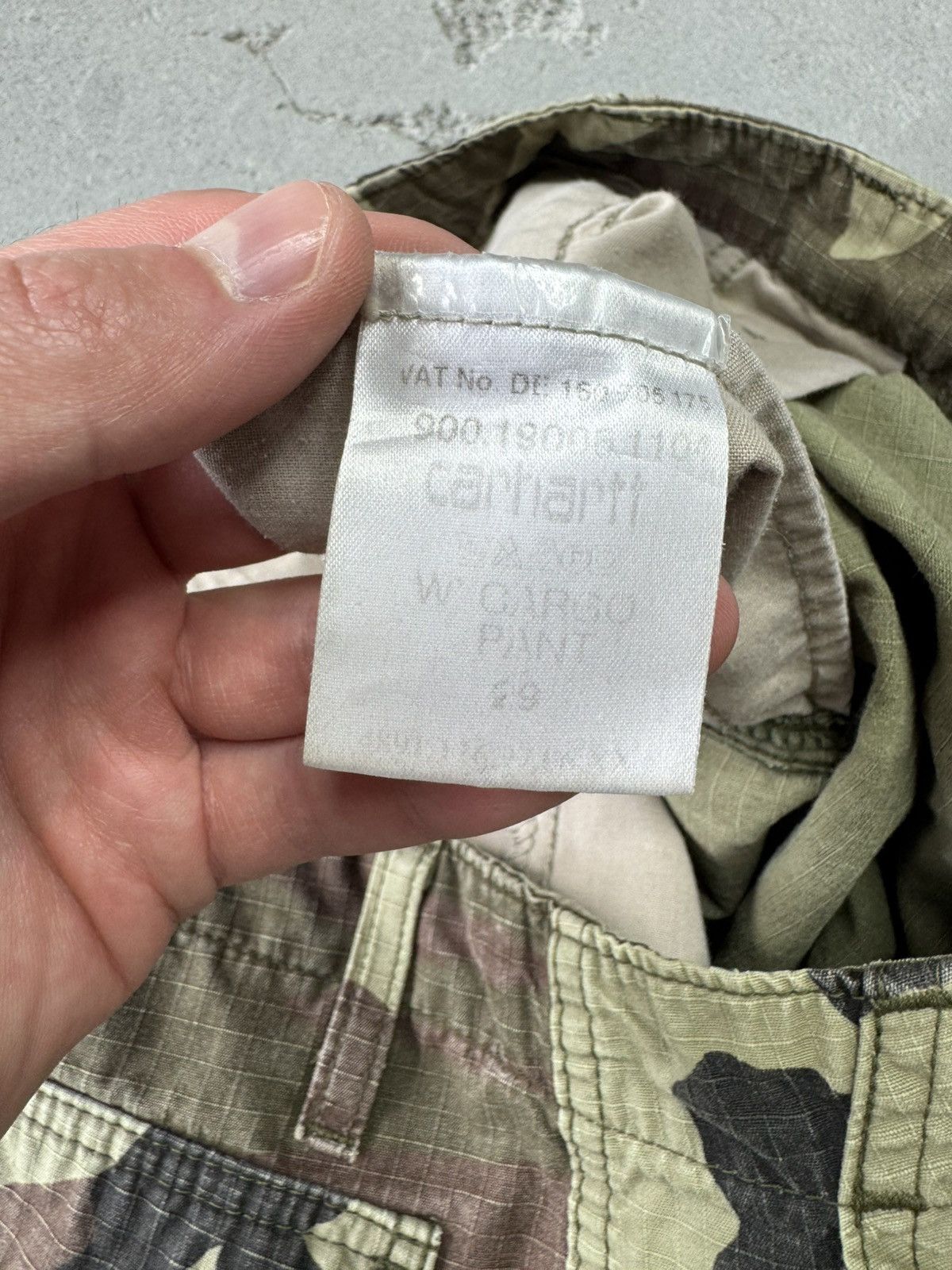 Carhartt × Vintage Vintage Carhartt Cargo Camo Pants Work Military Y2K USA Size US 29 - 7 Thumbnail