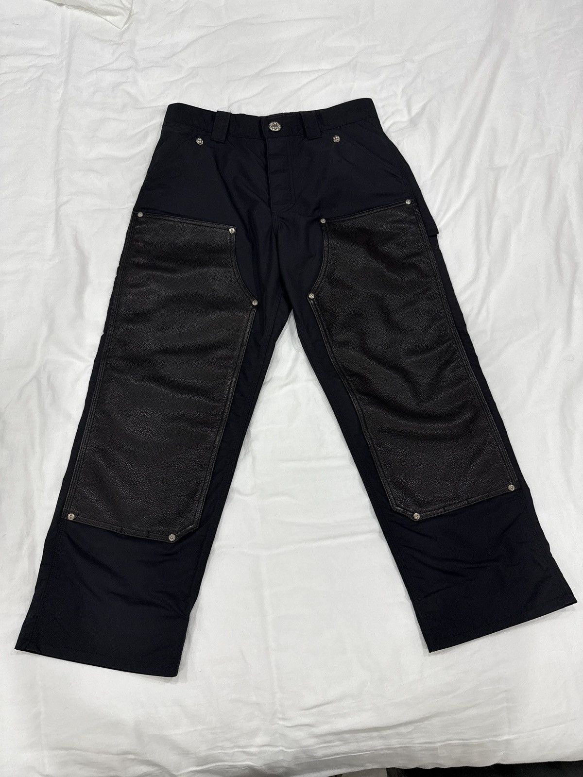 Chrome Hearts Chrome Heart Nylon Pants Size US 30 / EU 46 - 1 Thumbnail