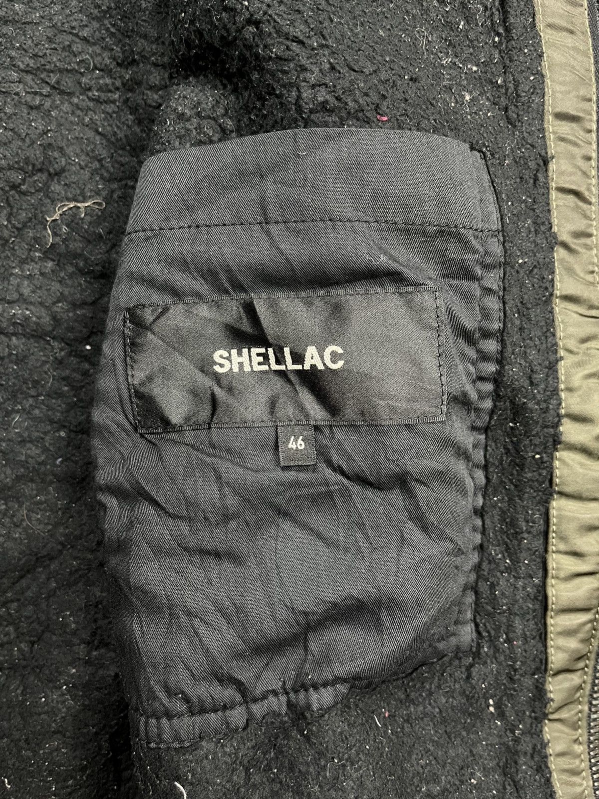 If Six Was Nine 2000s Shellac - Riri Zips Rider Bomber Jacket Size US M / EU 48-50 / 2 - 9 Thumbnail