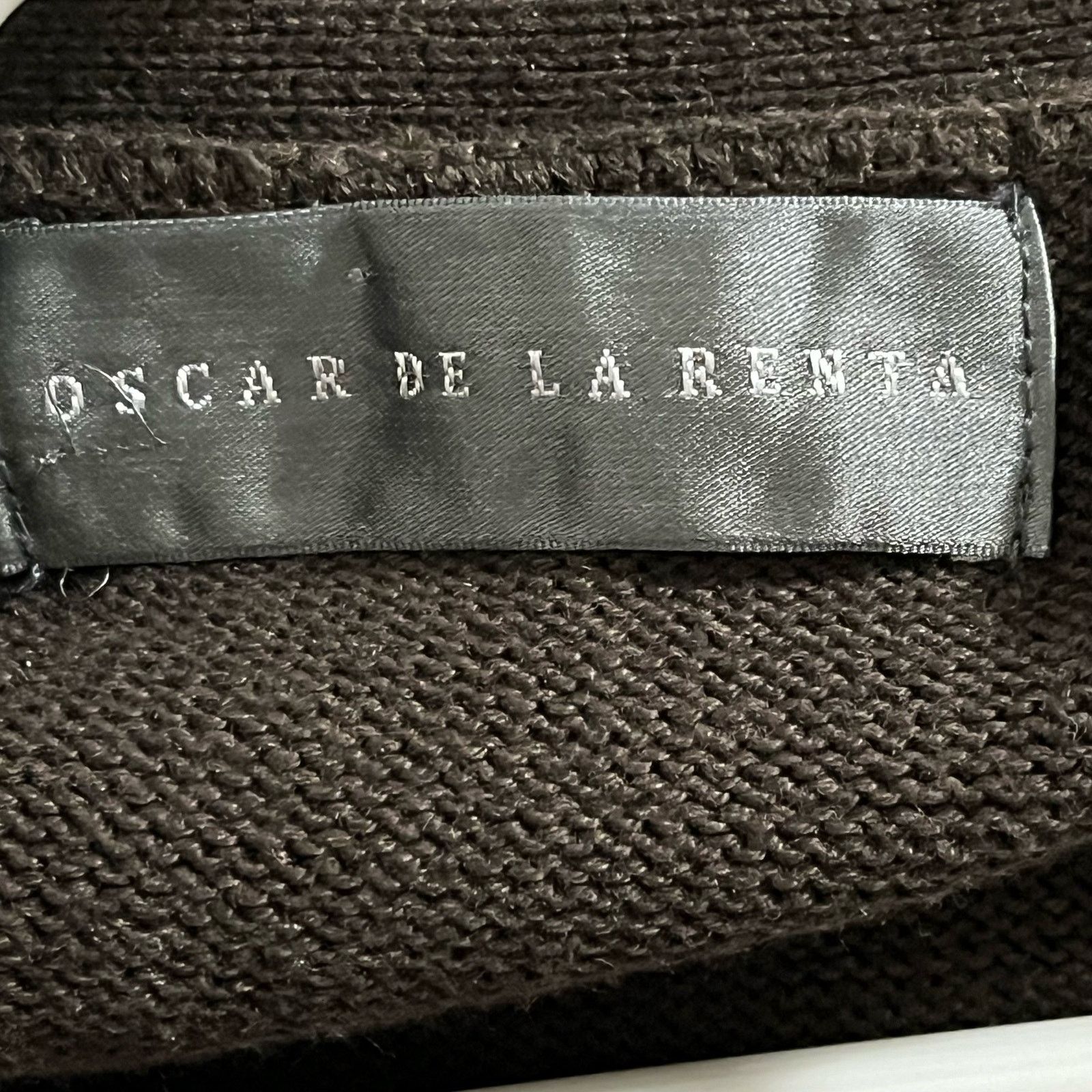 Oscar De La Renta Oscar De La Renta Mens Brown Cardigan size XL Size US XL / EU 56 / 4 - 7 Thumbnail