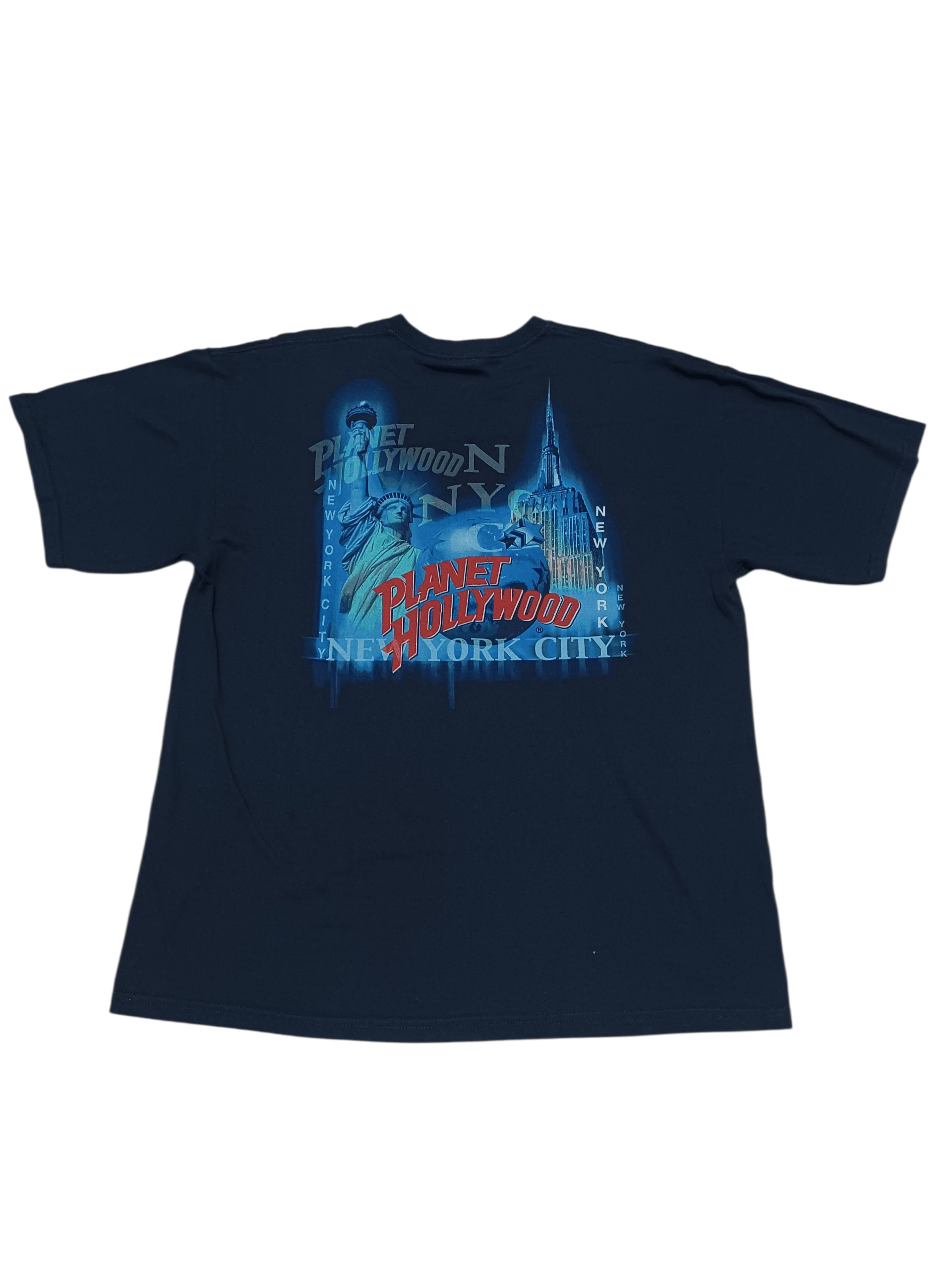 Planet Hollywood PLANET HOLLYWOOD NEW YORK VINTAGE SK8 TEE Size US XL / EU 56 / 4 - 1 Thumbnail