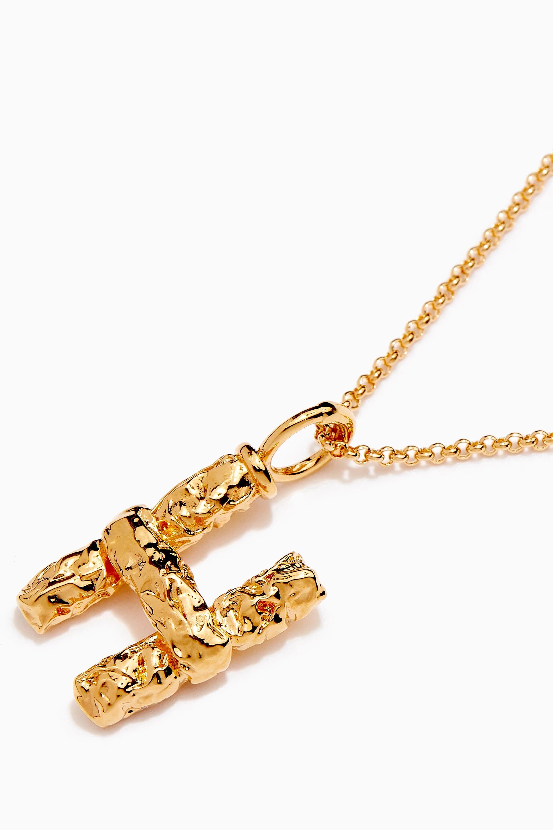 Chloe o1loc1c0425 Size: OS / Alphabet Necklace in Gold Size ONE SIZE - 4 Thumbnail