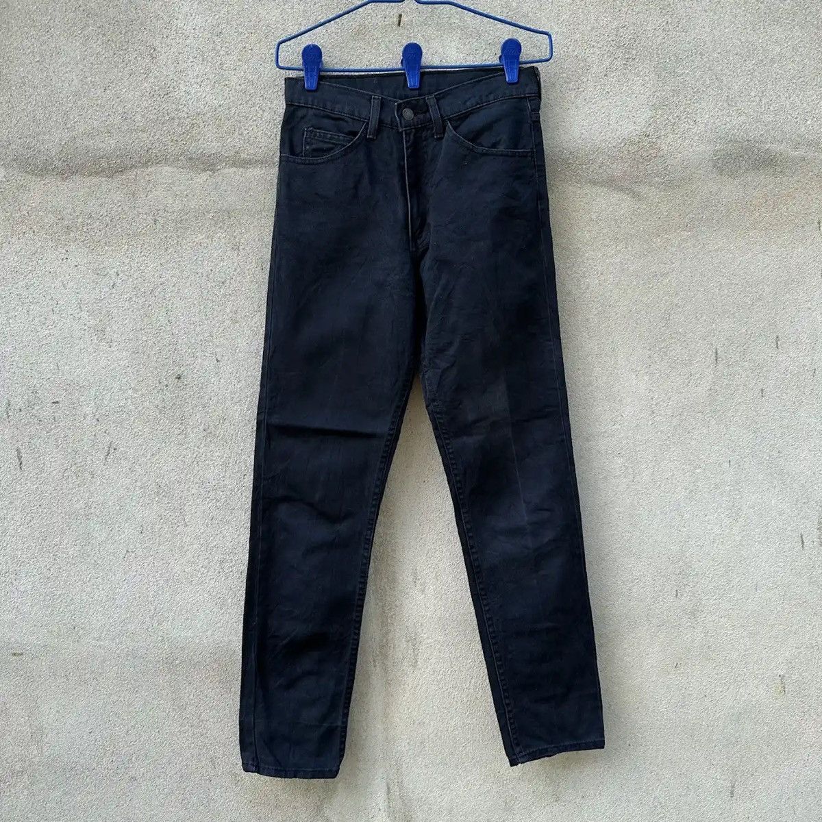 image of 1990’S Vintage Levi’S 606 Super Black Levis Jeans White Tab, Men's (Size 27)