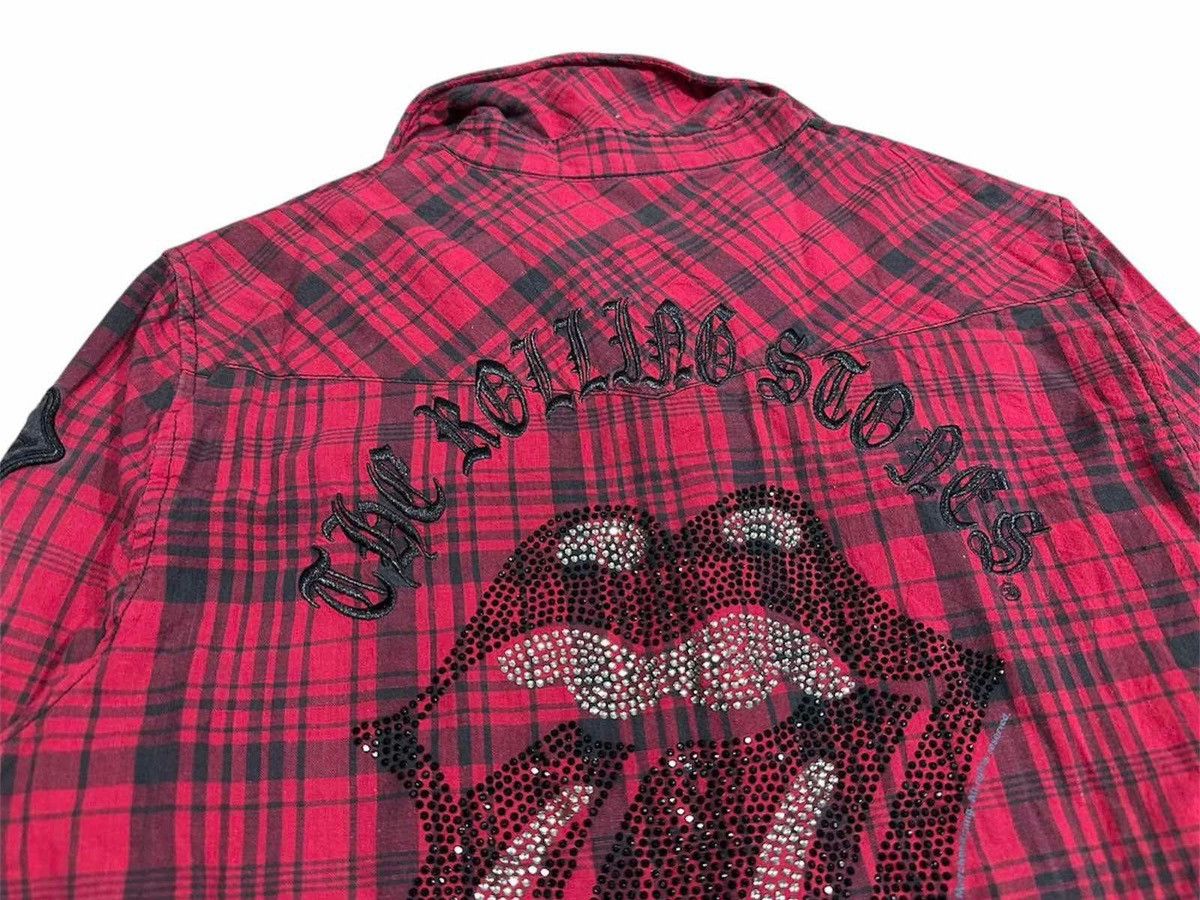 Hysteric Glamour 🔥Sick Y2K Jackrose x The Rolling Stones Shirt Western Punk Size US M / EU 48-50 / 2 - 3 Thumbnail
