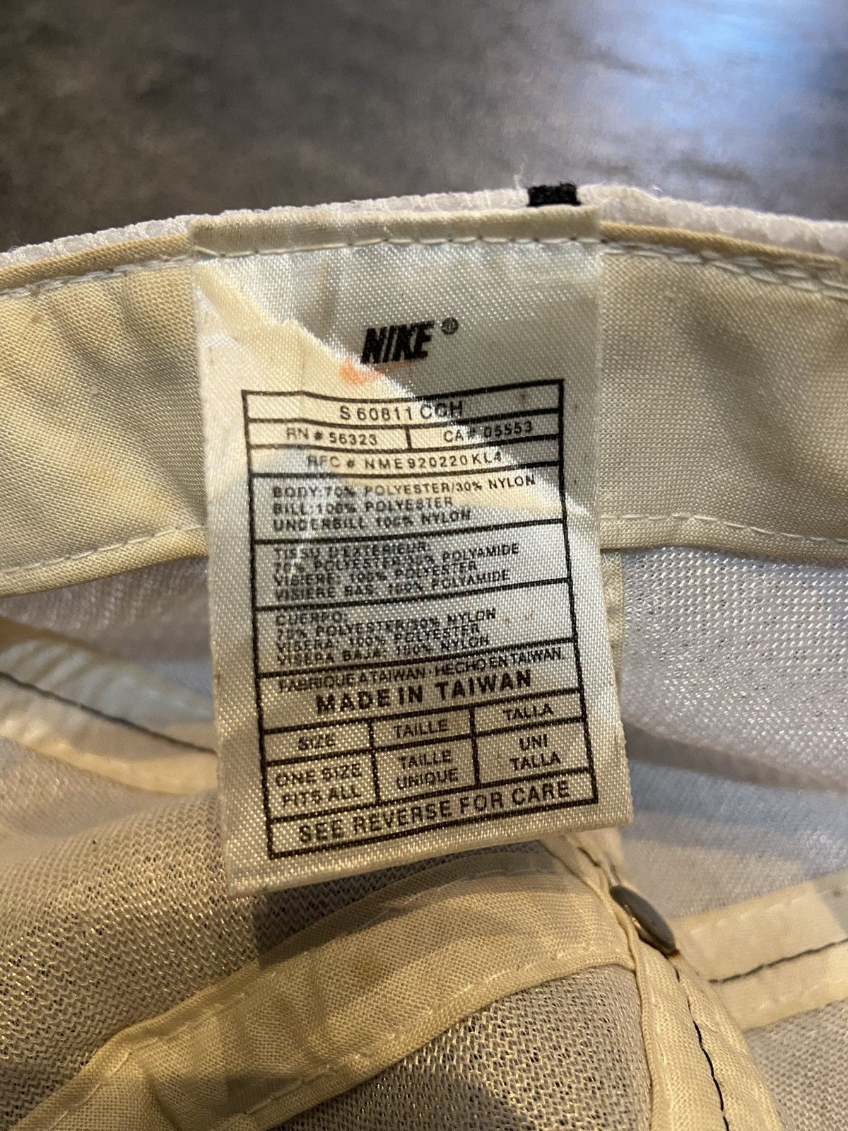 Nike × Vintage Vintage Nike Air Tailwind Cap Half Size ONE SIZE - 5 Thumbnail