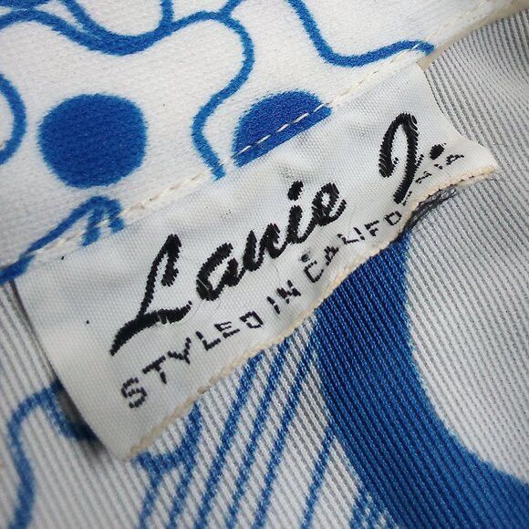 Vintage Vintage Lanie J Floral Button Polyester Disco Shirt Size S / US 4 / IT 40 - 4 Thumbnail